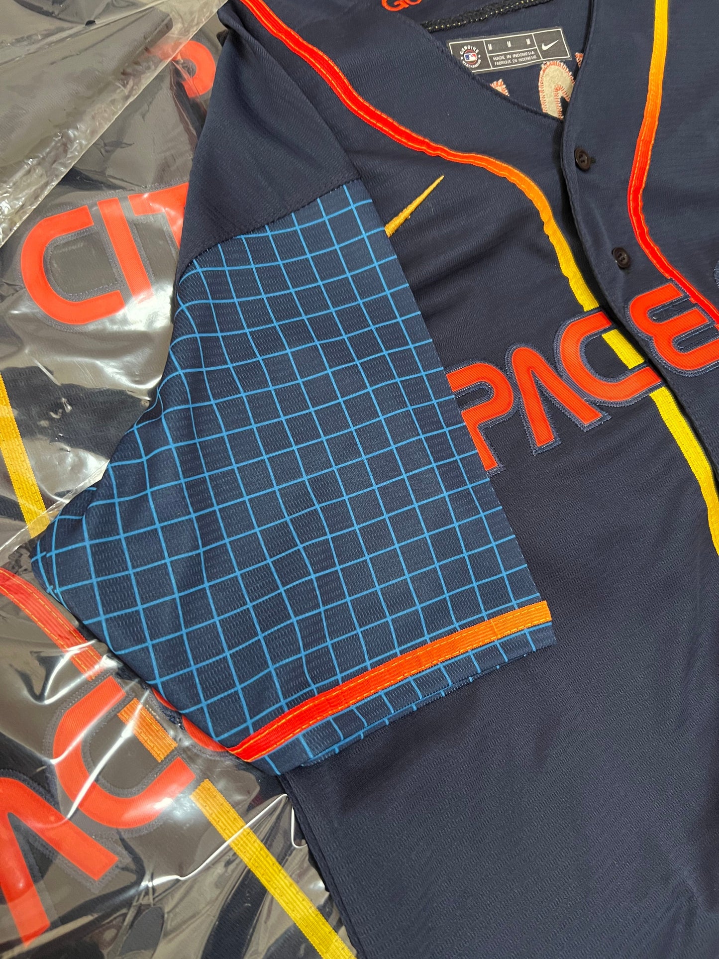 Baseball Jerseys New Houston Astros 44 Yordan Alvarez Navy Stitched 2022 Space City Connect Jerseys view 10