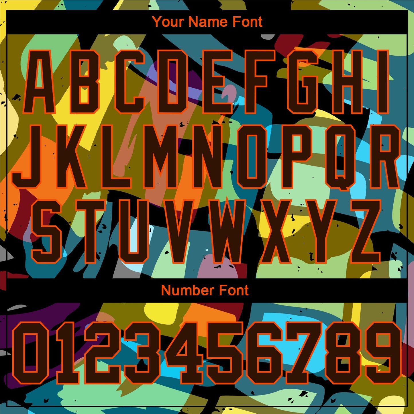Custom 3D Pattern Design Abstract Graffiti Authentic Baseball Jersey view 5