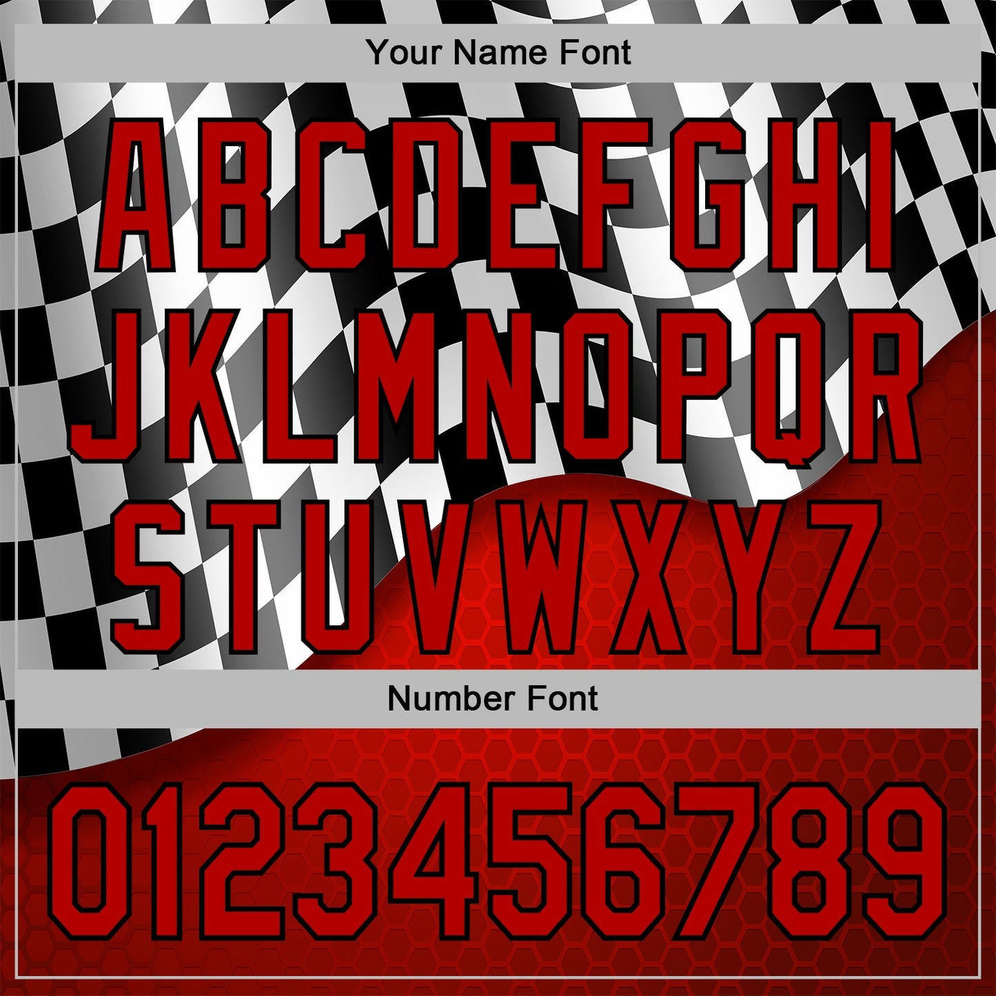 Custom Red Black-White 3D Pattern Design Formula Auto Car Racing Motorsport Sports Pullover Sweatshirt Hoodie view 4