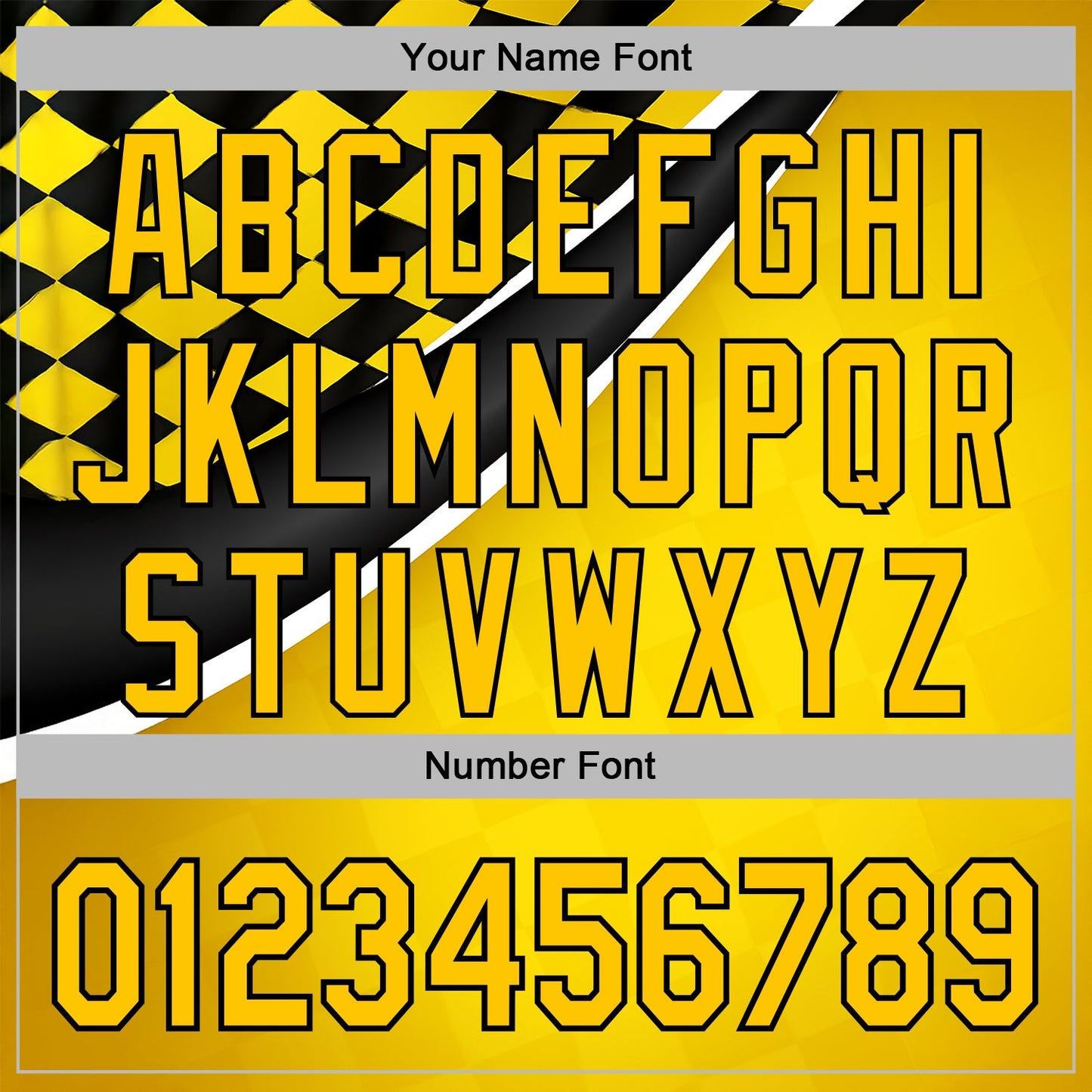 Custom Yellow Black-White 3D Pattern Design Formula Auto Car Racing Motorsport Sports Pullover Sweatshirt Hoodie view 4
