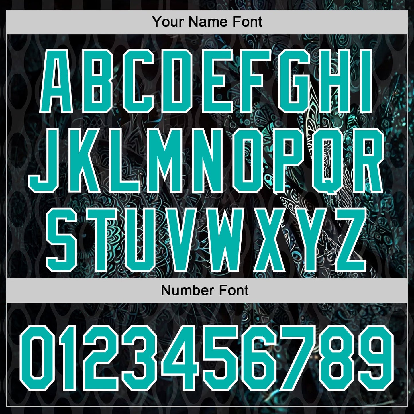 Custom Black Aqua-White 3D Pattern Design Ethnic Tribal Sportswear Pullover Sweatshirt Hoodie view 4