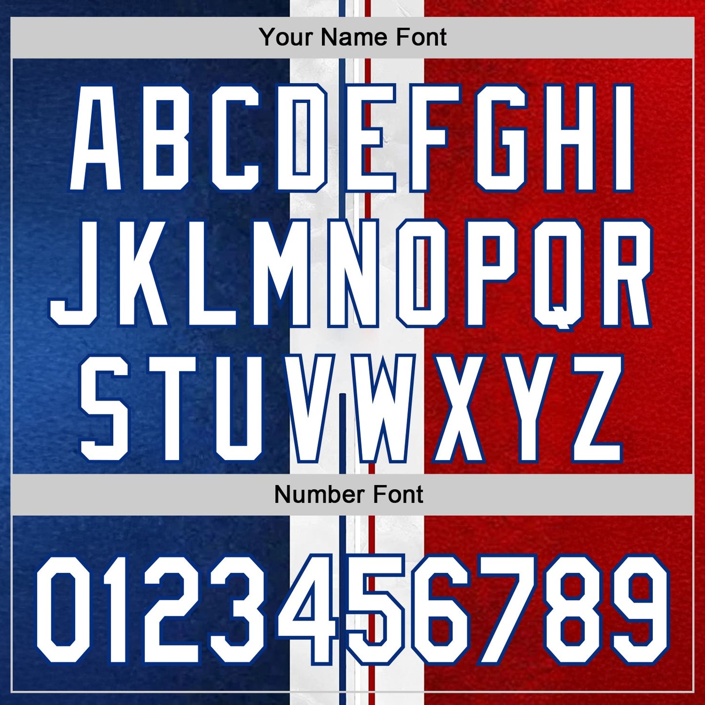 Custom Red White Blue-Royal 3D Pattern Design France Inspired Sports Pullover Sweatshirt Hoodie view 4