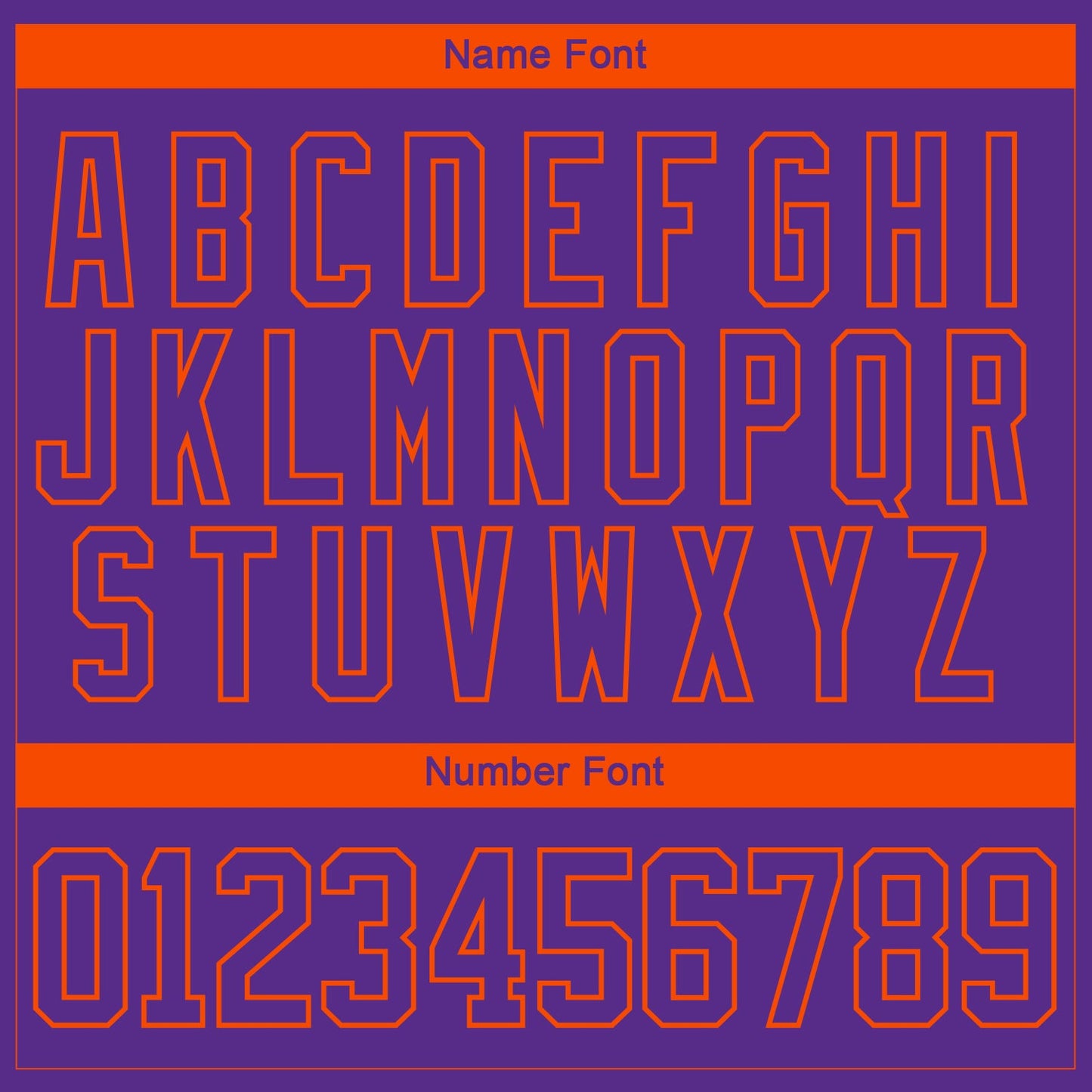 Custom Purple Orange-White 3D Splash Hockey Lace Neck Jersey view 5