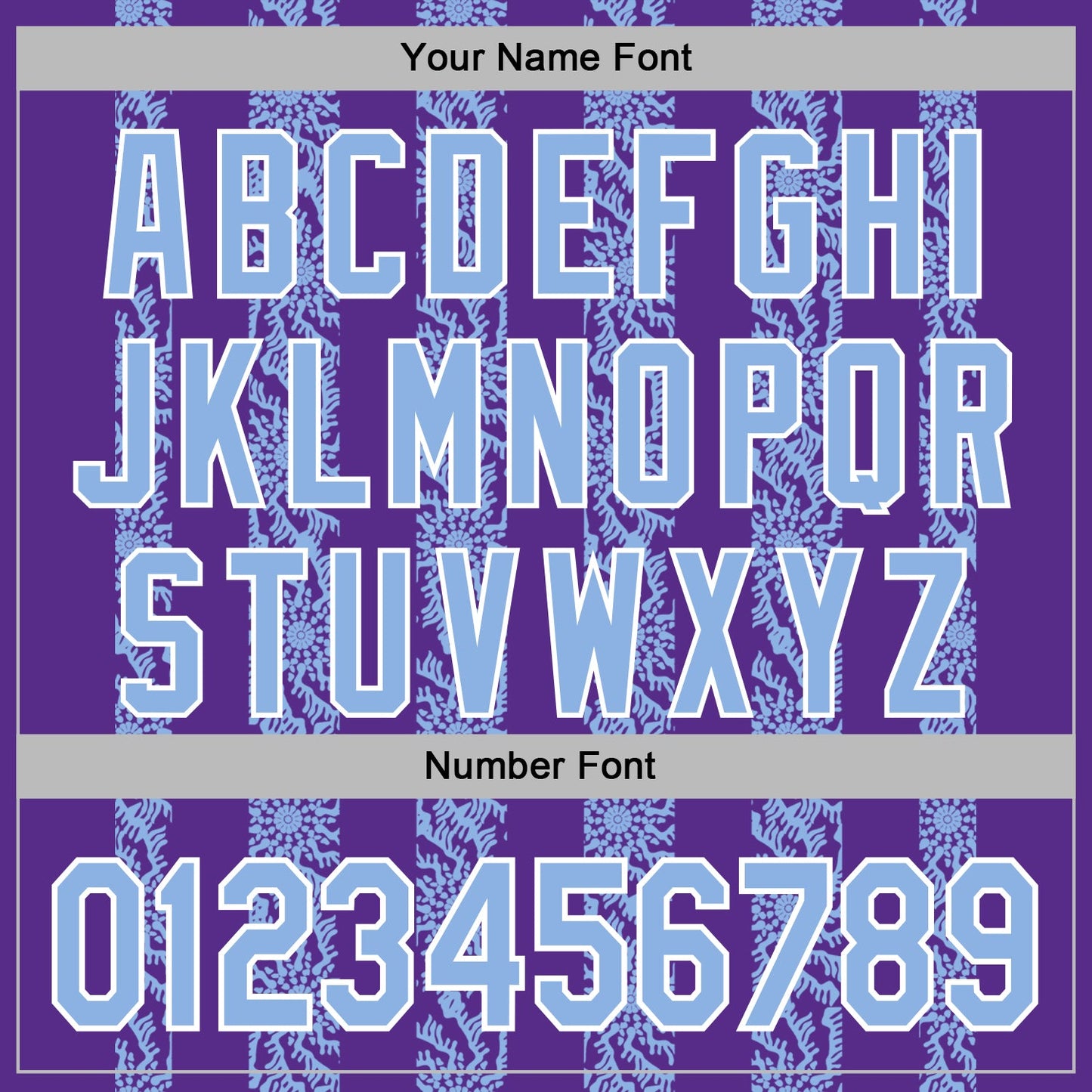 Custom Stitched Purple Light Blue-White Abstract Shape Pattern Sports Pullover Sweatshirt Hoodie view 6