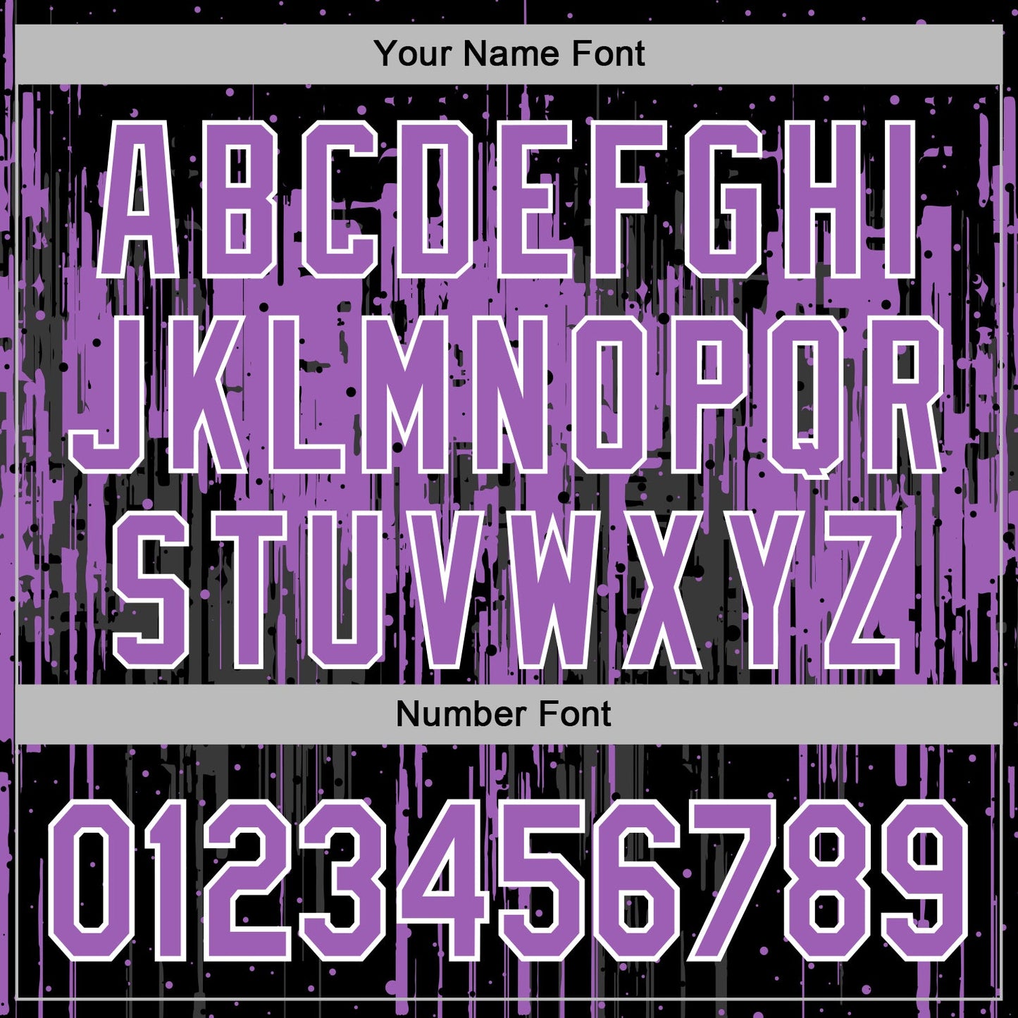 Custom Stitched Black Medium Purple-White Dripping Splatter Sports Pullover Sweatshirt Hoodie view 6