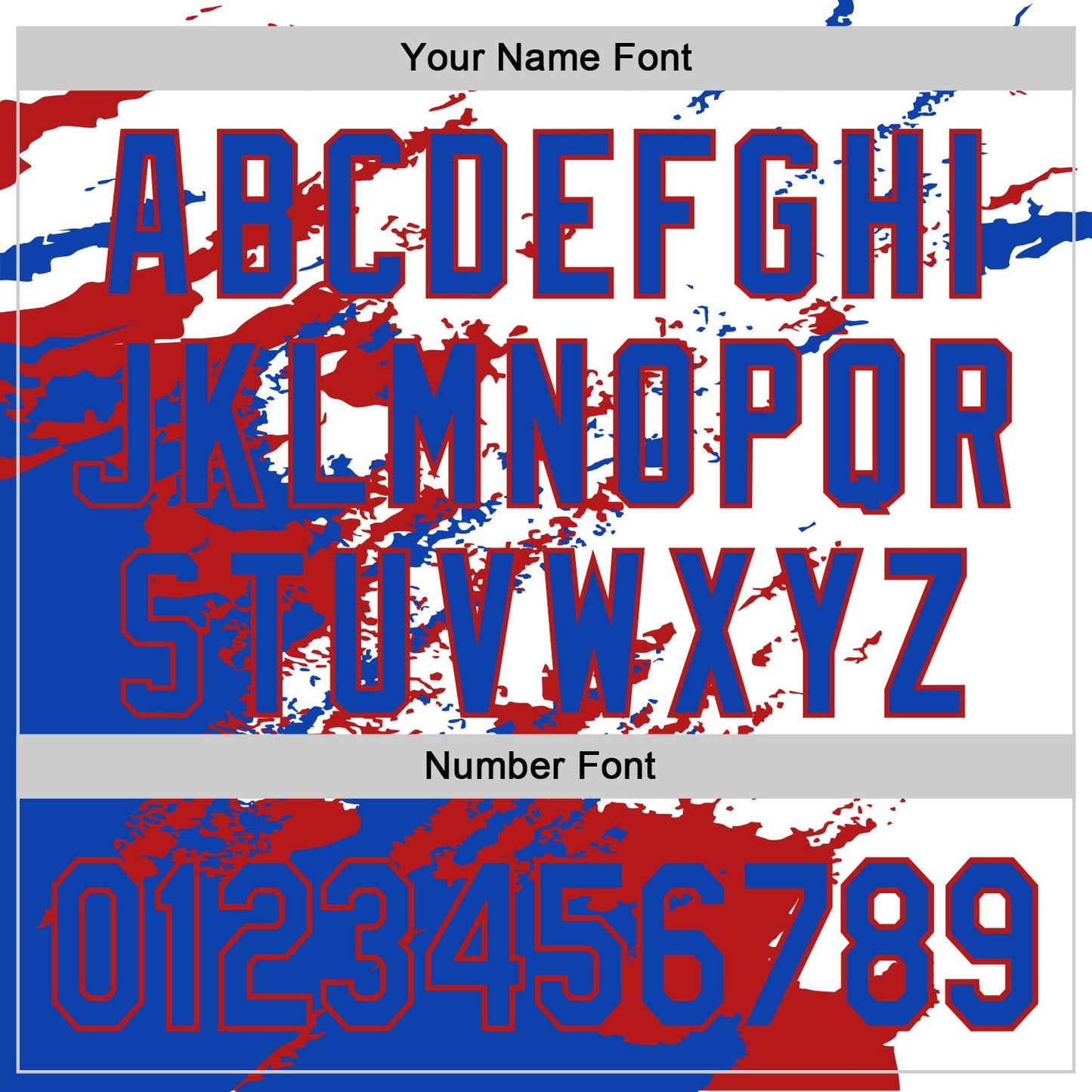 Custom Stitched White Thunder Blue-Red 3D Pattern Design Abstract Fragment Art Splash Sports Pullover Sweatshirt Hoodie view 4