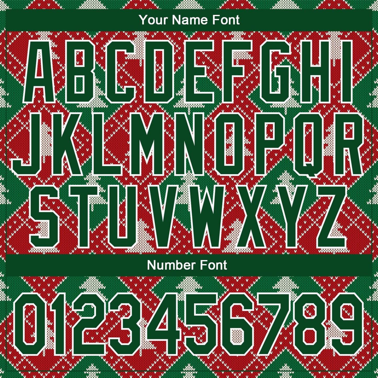 Custom Stitched Red Green-White 3D Christmas Trees Sports Pullover Sweatshirt Hoodie view 4