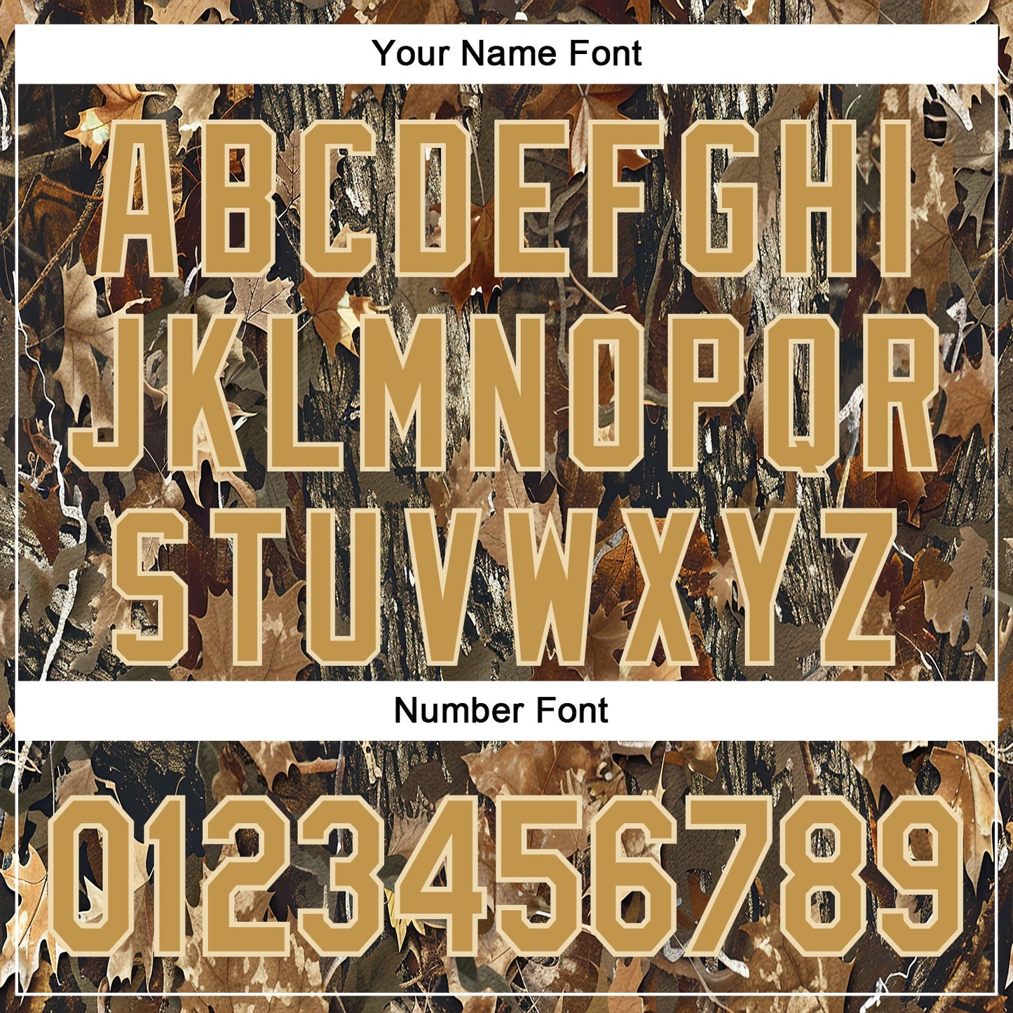Custom Stitched Olive Old Gold-Cream 3D Pattern Design Tree Camo Hunting Sports Pullover Sweatshirt Salute To Service Hoodie view 4