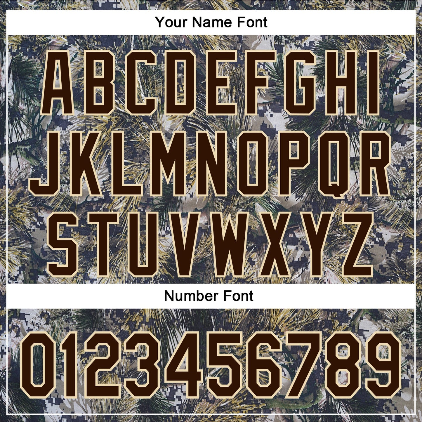Custom Stitched Olive Brown-Cream 3D Pattern Design Tree Camo Hunting Sports Pullover Sweatshirt Salute To Service Hoodie view 4
