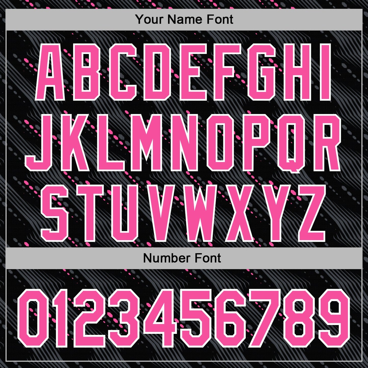 Custom Stitched Black Pink-White Slant Lines Sports Pullover Sweatshirt Hoodie view 6