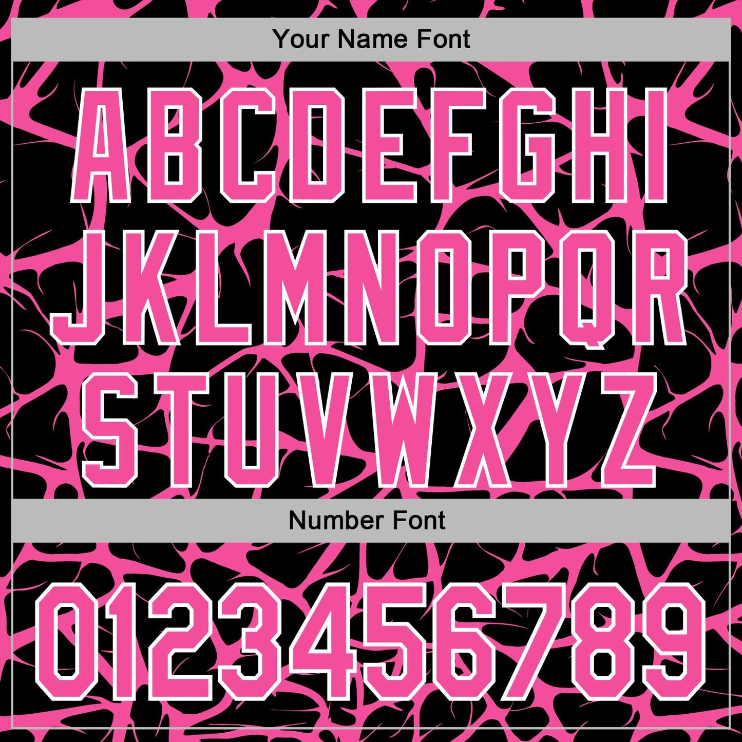 Custom Stitched Black Pink-White Abstract Network Pattern Sports Pullover Sweatshirt Hoodie view 6