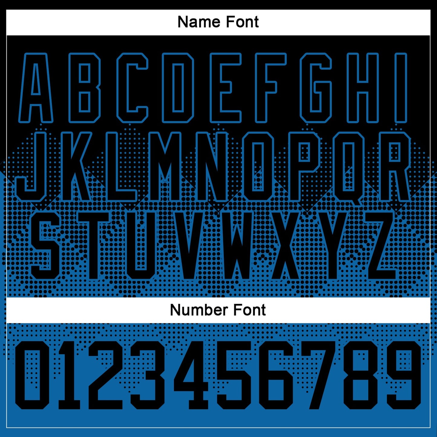 Custom Black Blue-White 3D Pattern Gradient Square Shapes Hockey Lace Neck Jersey view 5
