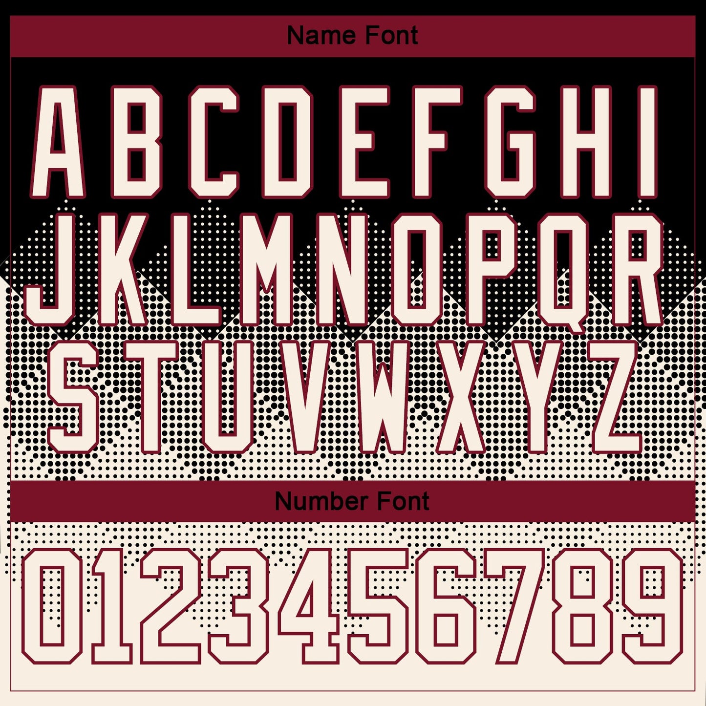 Custom Black Cream-Crimson 3D Pattern Gradient Square Shapes Hockey Lace Neck Jersey view 5