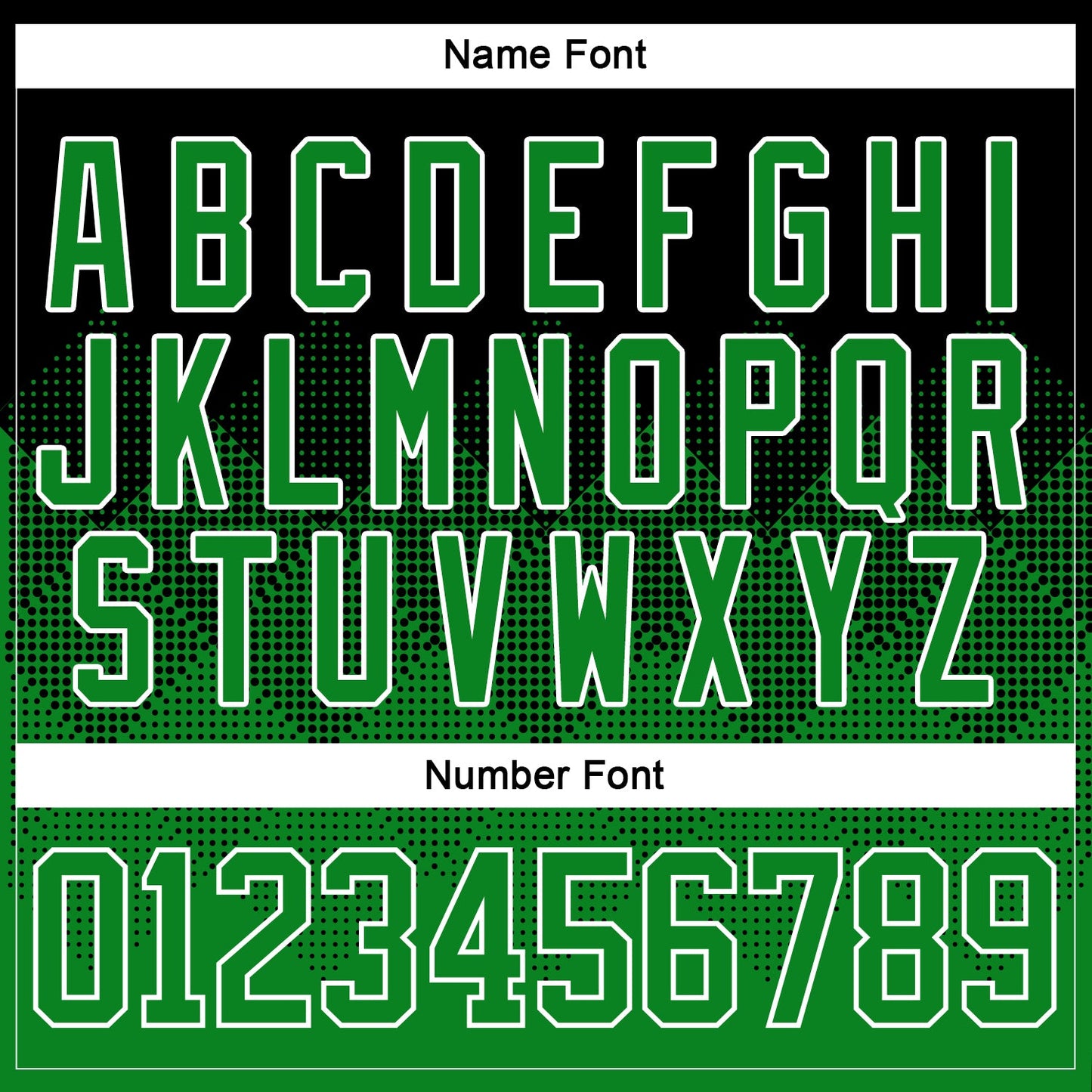 Custom Black Grass Green-White 3D Pattern Gradient Square Shapes Hockey Lace Neck Jersey view 5