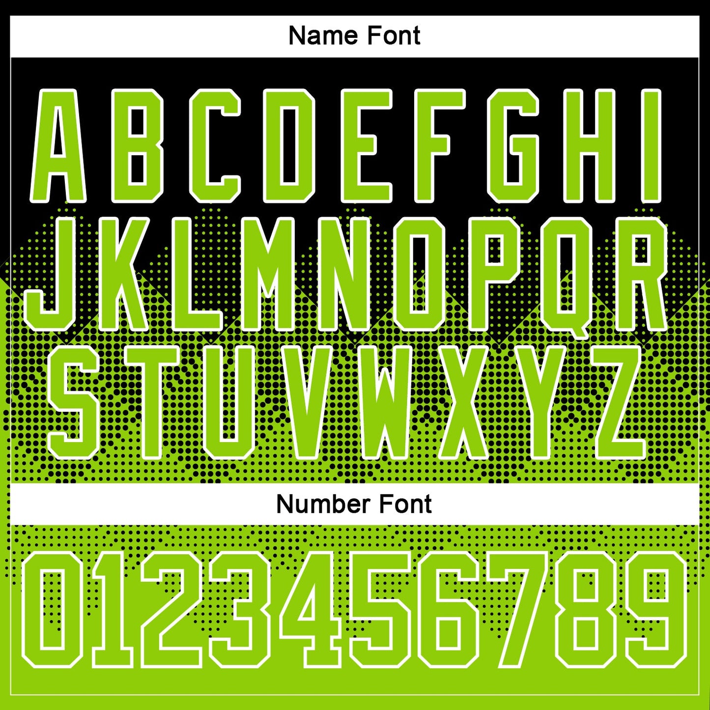 Custom Black Neon Green-White 3D Pattern Gradient Square Shapes Hockey Lace Neck Jersey view 5