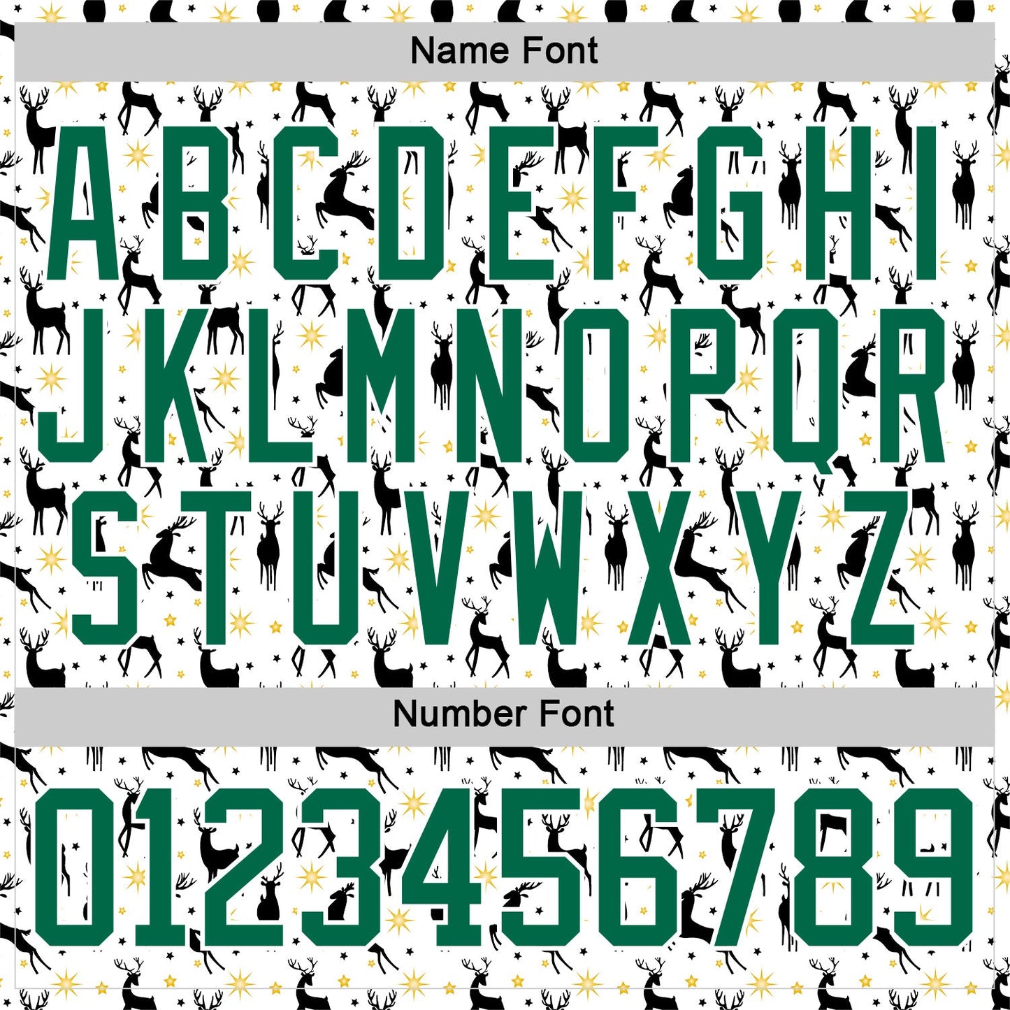 Custom White Kelly Green-White 3D Christmas Hockey Lace Neck Jersey view 5