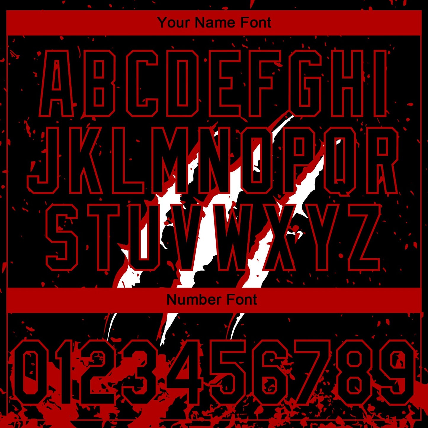 Custom Stitched Black Black-Red 3D Pattern Design Leopardo Scratch Sports Pullover Sweatshirt Hoodie view 4