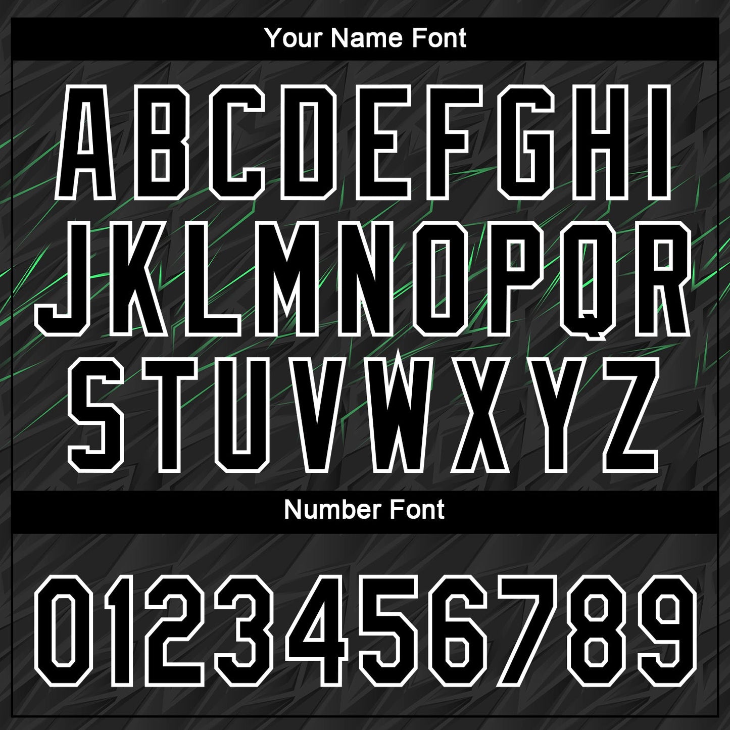 Custom Black Black White-Neon Green 3D Pattern Design Authentic Baseball Jersey view 5