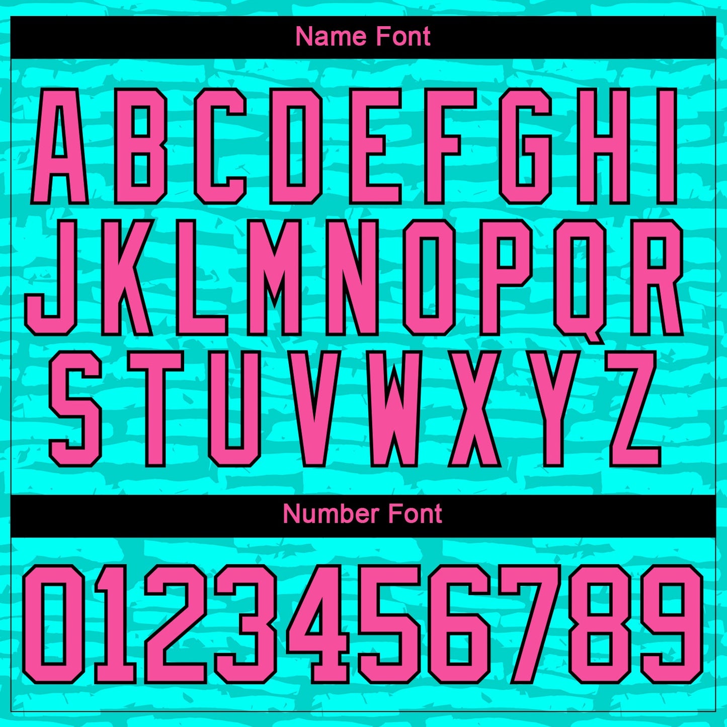 Custom Aqua Pink Black-White 3D Pattern Fragment Art Hockey Lace Neck Jersey view 5