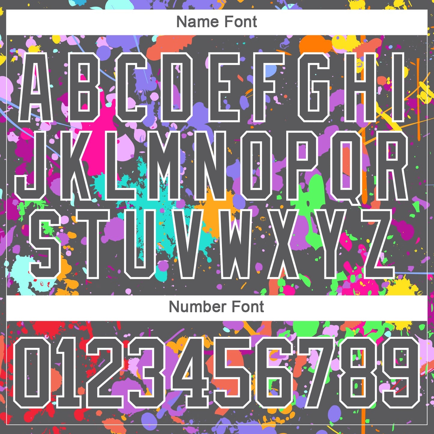 Custom Graffiti Pattern Steel Gray Black-White 3D Pattern Splash Art Hockey Lace Neck Jersey view 5