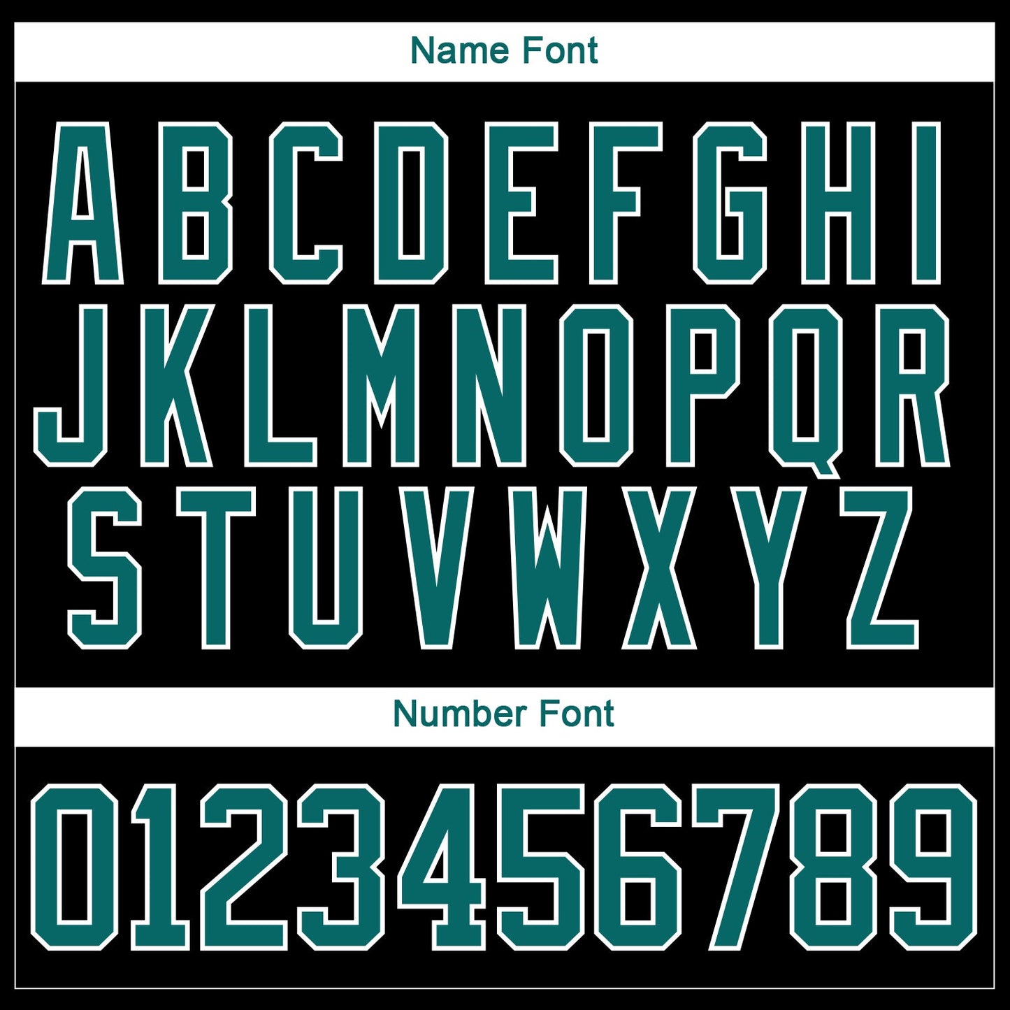 Custom Black Teal-White 3D Pattern Abstract Shape Hockey Lace Neck Jersey view 5