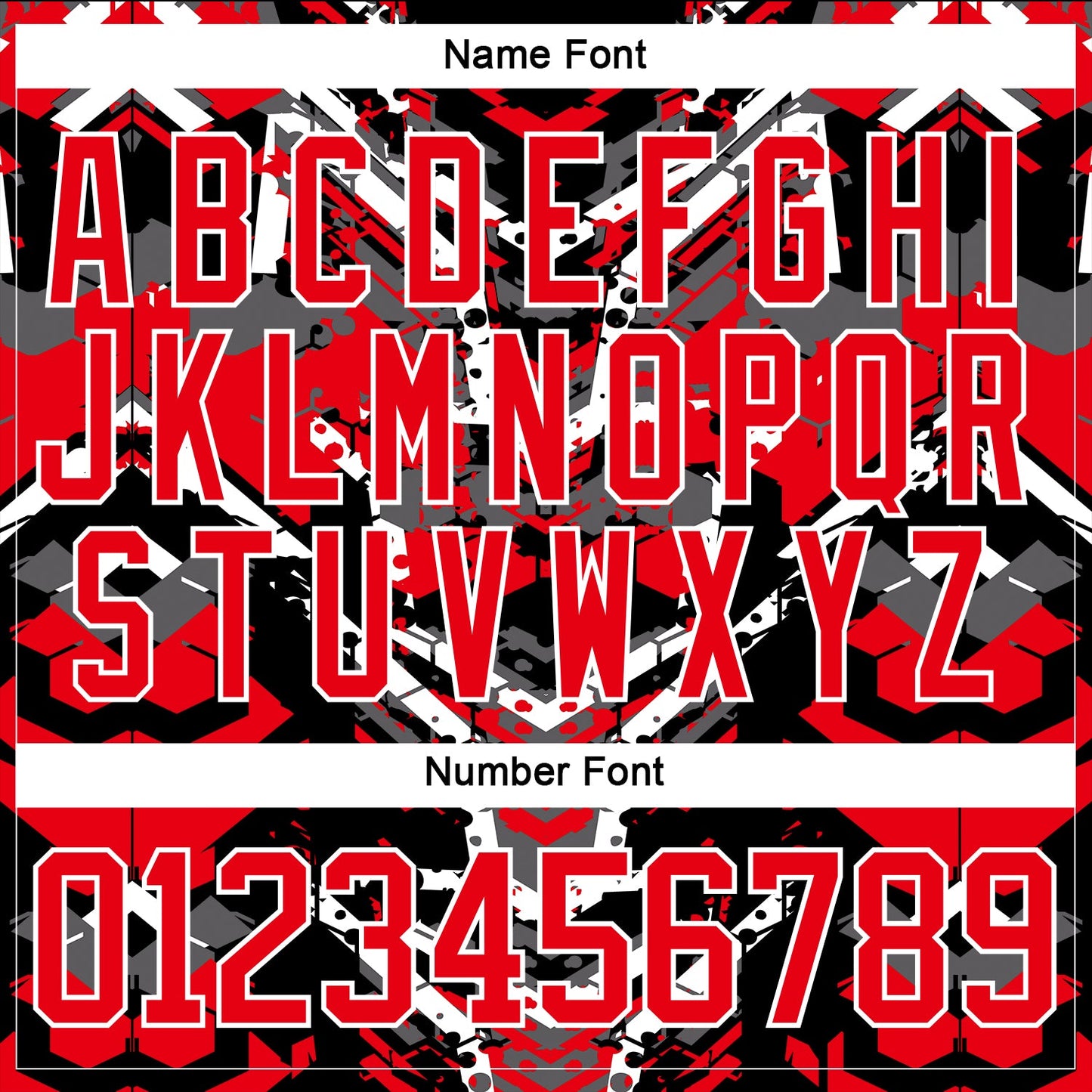 Custom Black Fire Red-White 3D Pattern Abstract Grunge Hockey Lace Neck Jersey view 5