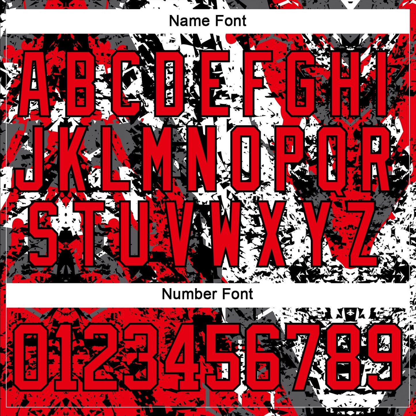 Custom Black Fire Red-White 3D Pattern Abstract Grunge Hockey Lace Neck Jersey view 5