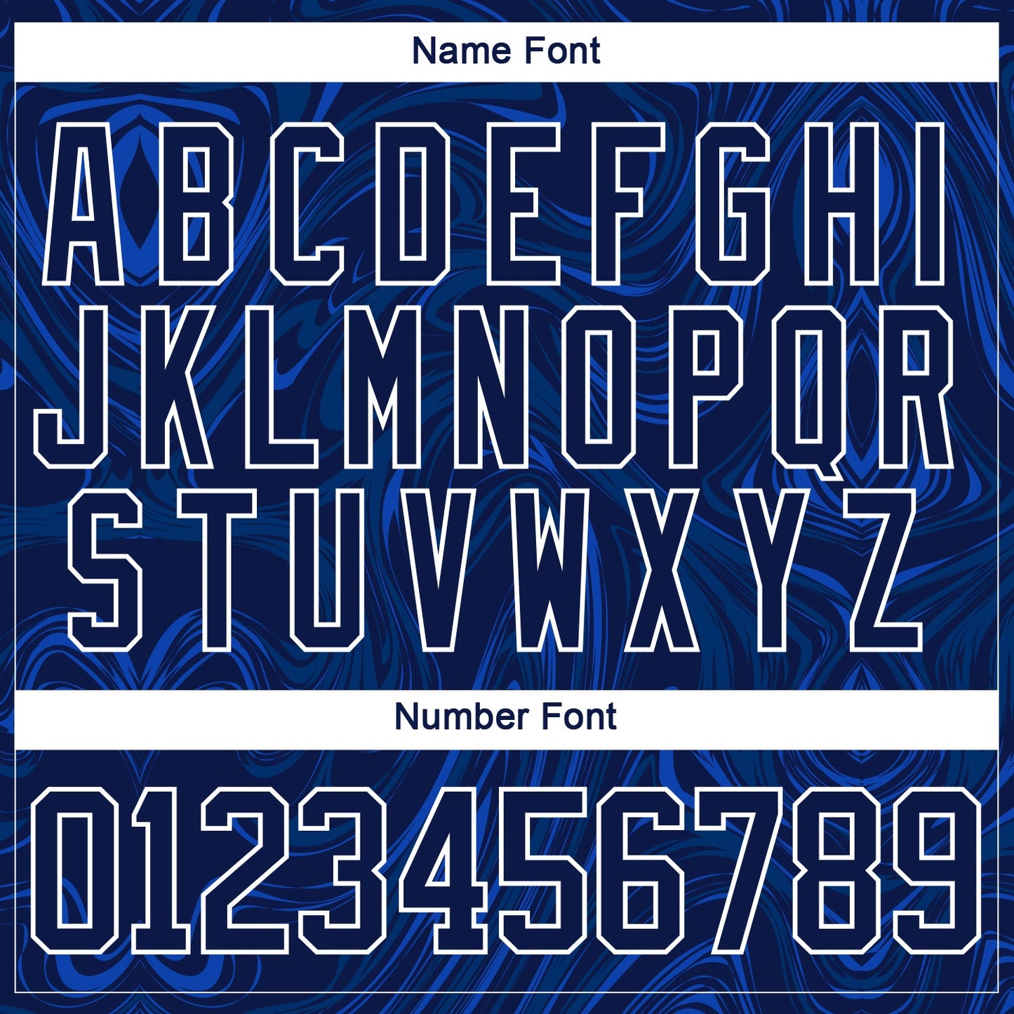 Custom Navy White 3D Splash Art Hockey Lace Neck Jersey view 7