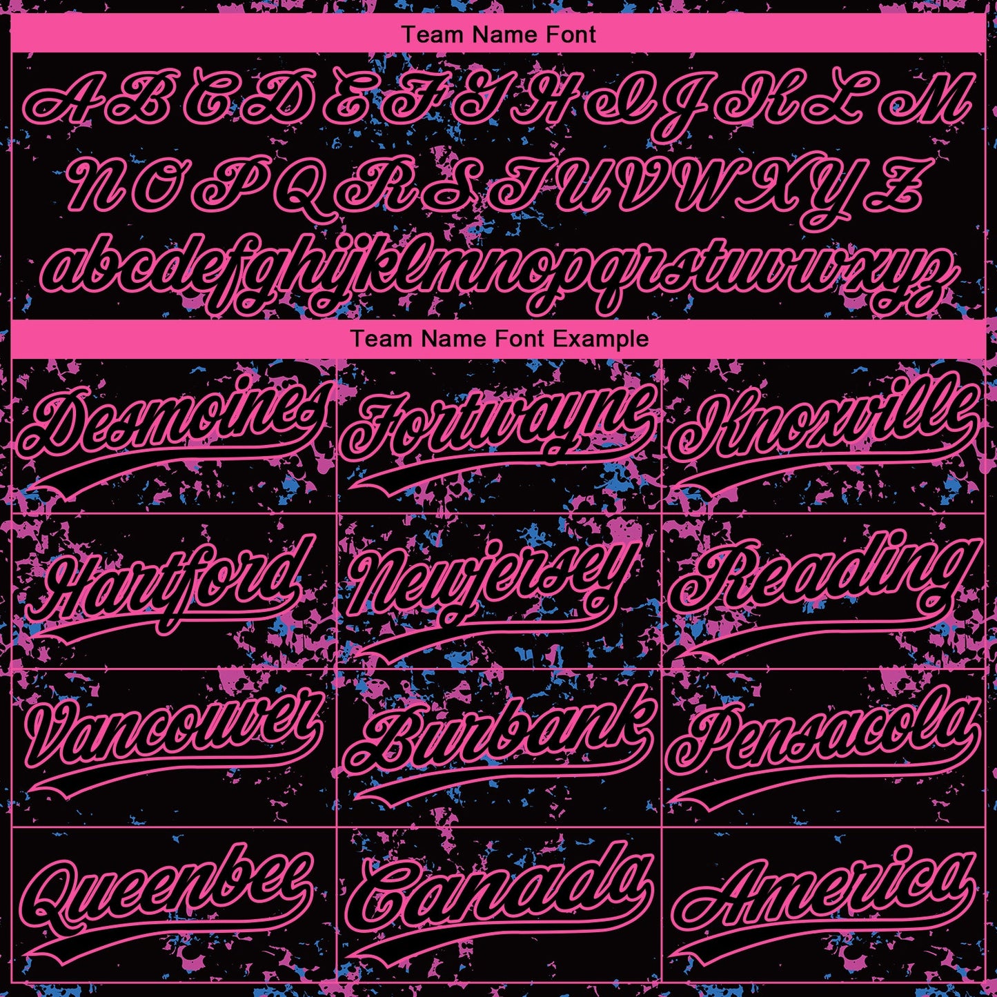 Custom Black Black-Pink 3D Pattern Design Authentic Baseball Jersey view 5