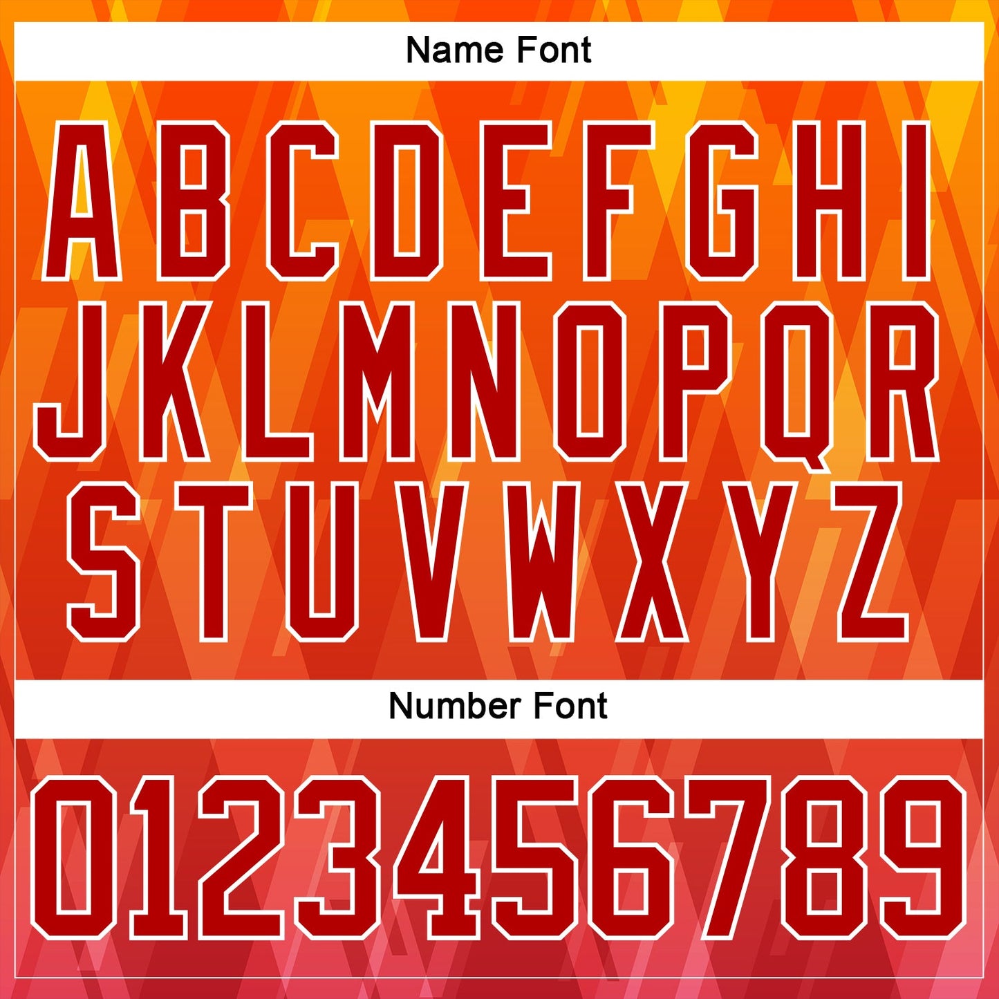 Custom Bay Orange Red Black-White Abstract Gradient Halftone Pattern Hockey Lace Neck Jersey view 7