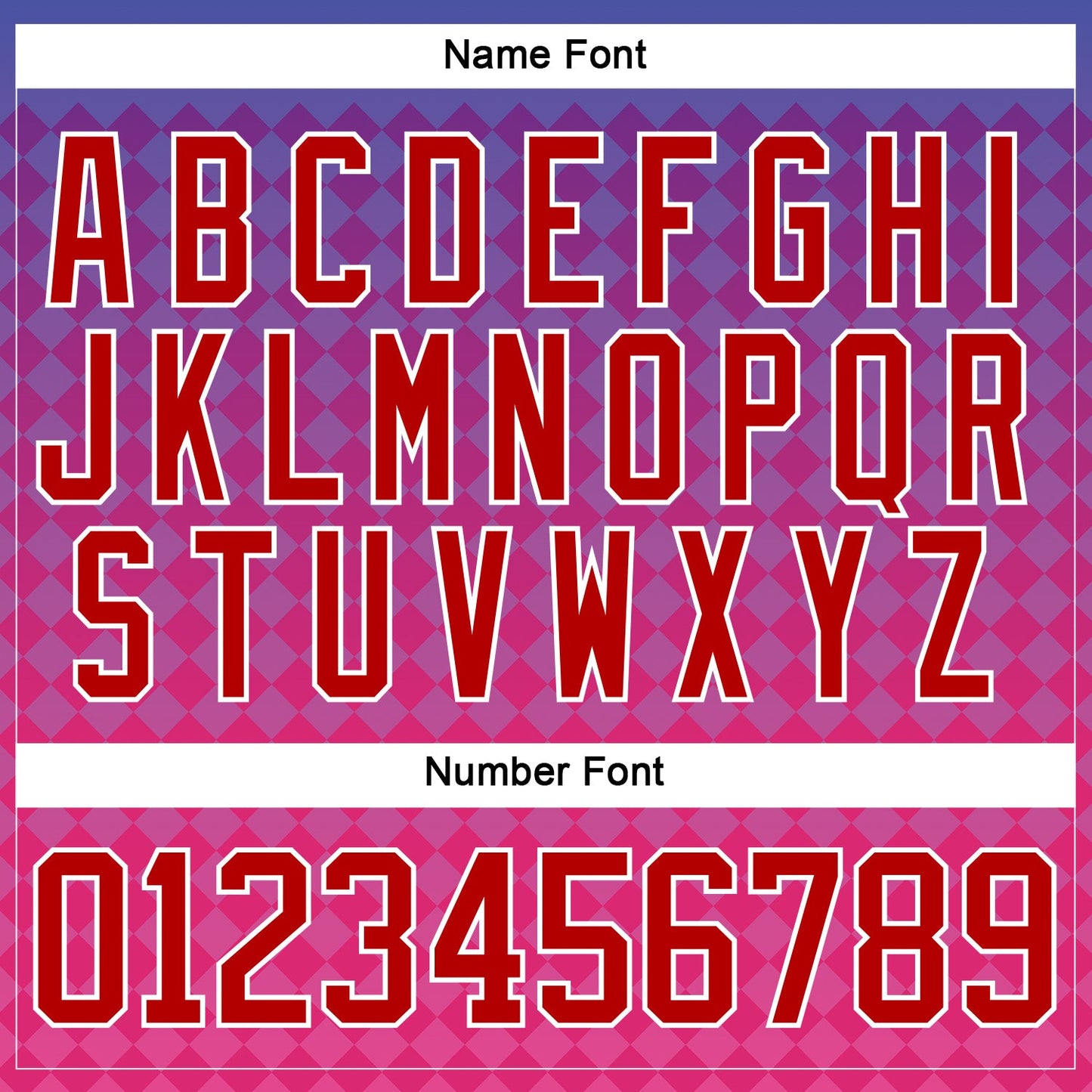 Custom Purple Red Pink-White Abstract Gradient Halftone Pattern Hockey Lace Neck Jersey view 7