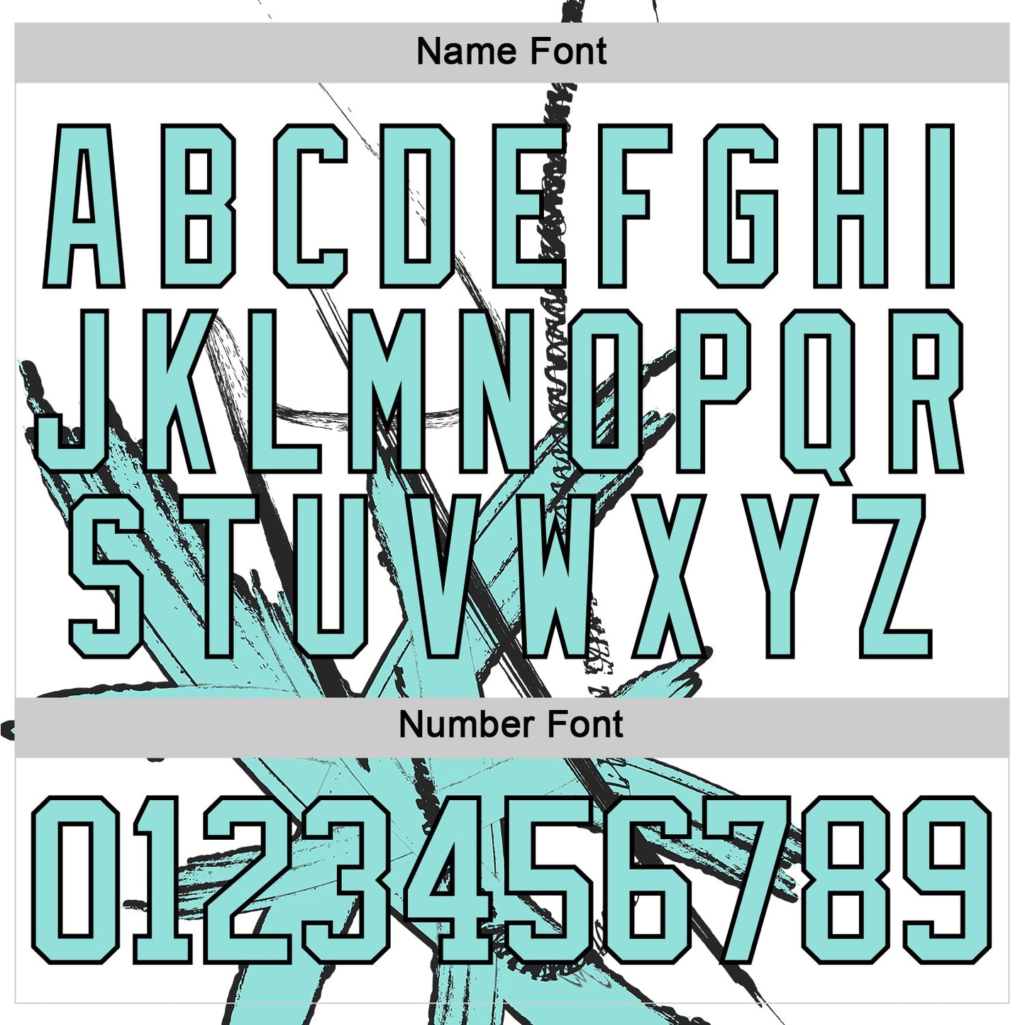 Custom White Ice Blue-Black Abstract Splatter Paint Hockey Lace Neck Jersey view 7