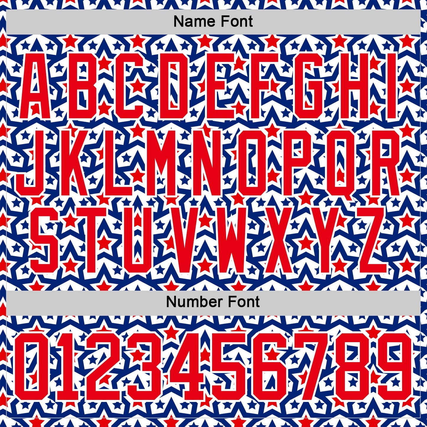 Custom Royal Fire Red-White American Flag Hockey Lace Neck Jersey view 7