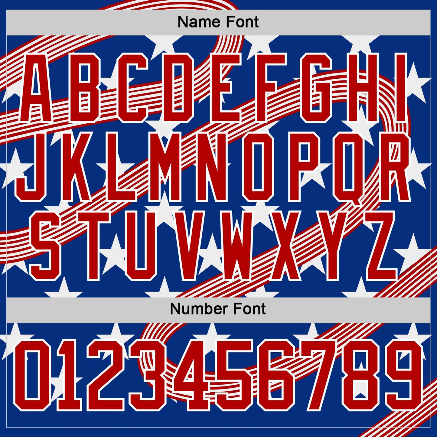 Custom Royal Red-White American Flag Hockey Lace Neck Jersey view 7