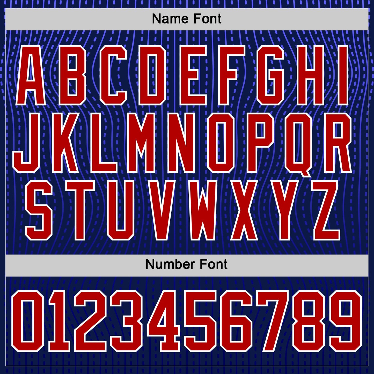 Custom Navy Red Royal-White American Flag Hockey Lace Neck Jersey view 7