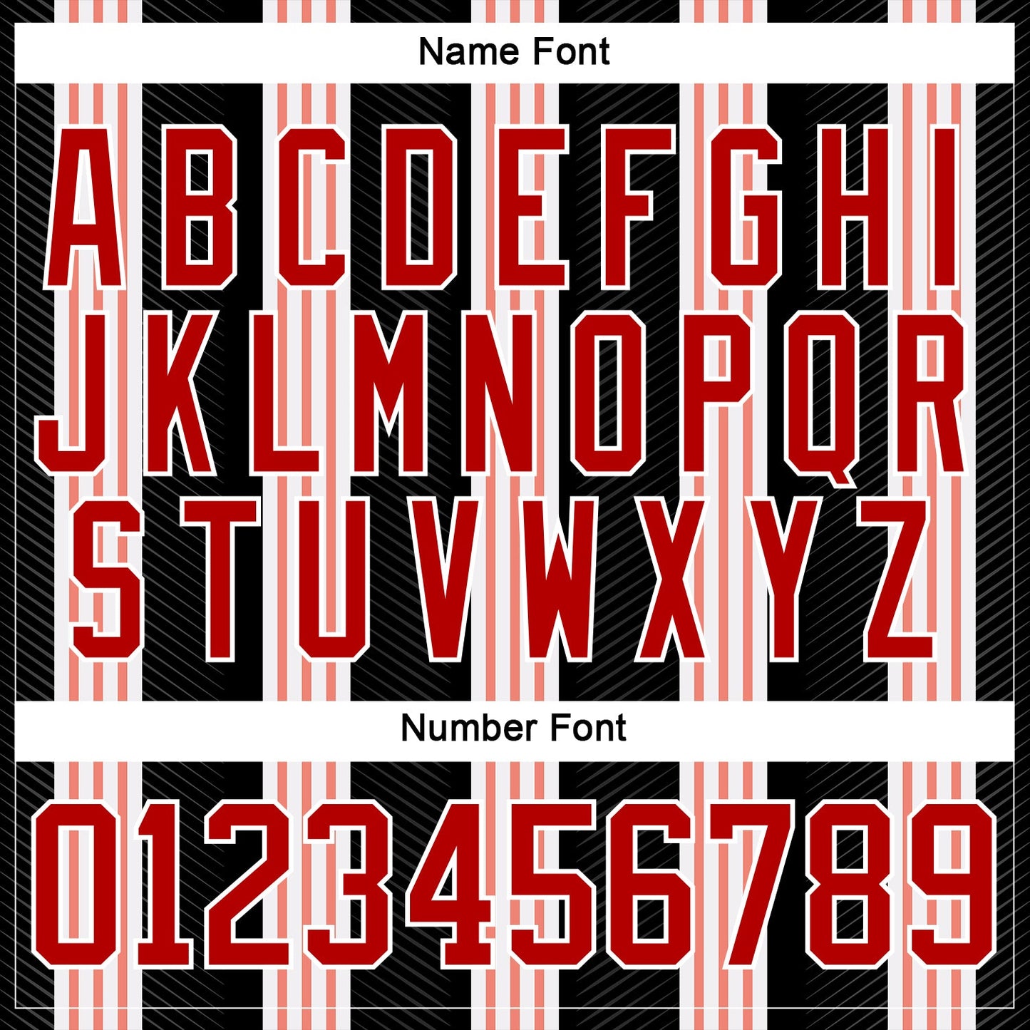Custom Black Red Pink-White Stripe Hockey Lace Neck Jersey view 7