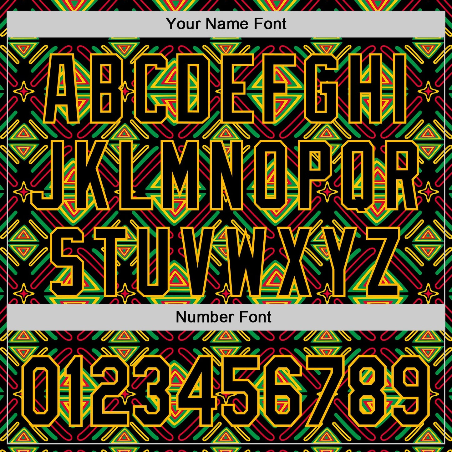 Custom Black Green Red-Gold 3D Pattern Design Black History Month African Ethnicity Style Abstract Geometric Authentic Baseball Jersey view 5
