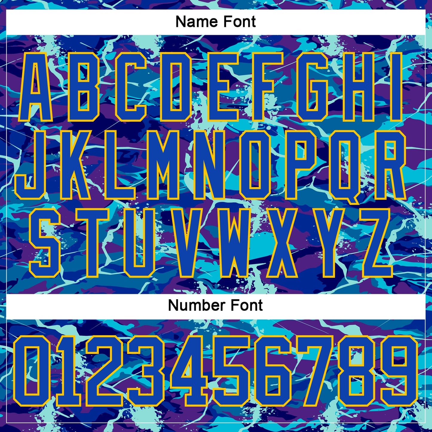 Custom Blue Thunder Blue-Yellow Lightning Hockey Lace Neck Jersey view 7