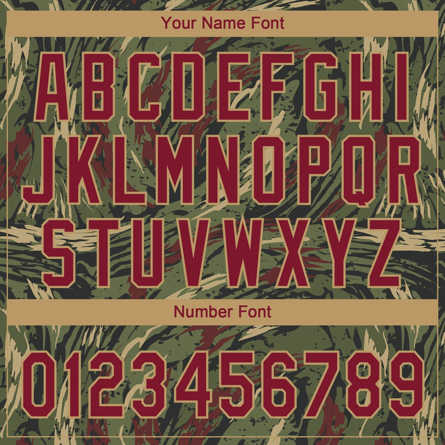 Custom Olive Crimson-Old Gold 3D Pattern Design Authentic Salute To Service Baseball Jersey view 5