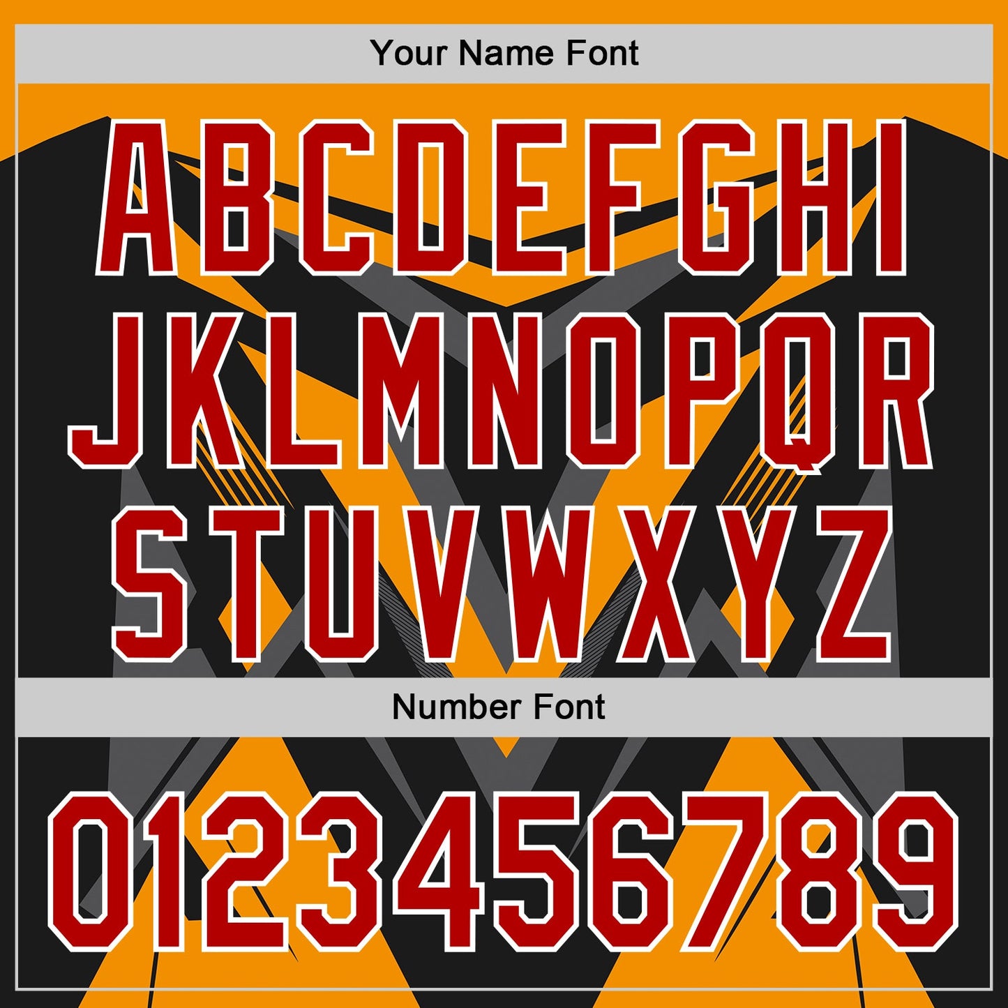 Custom Black Red White Bay Orange-Gray Car Racing Formula Auto Motorsport Authentic Baseball Jersey view 5