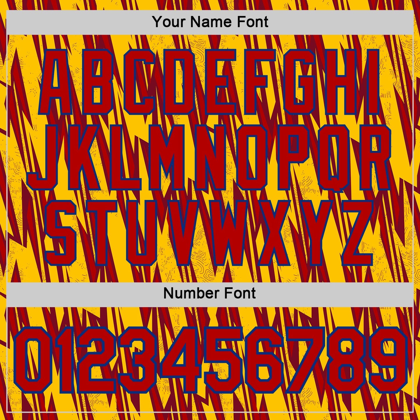 Custom Yellow Red-Royal Colombia Lightning Performance T-Shirt view 4