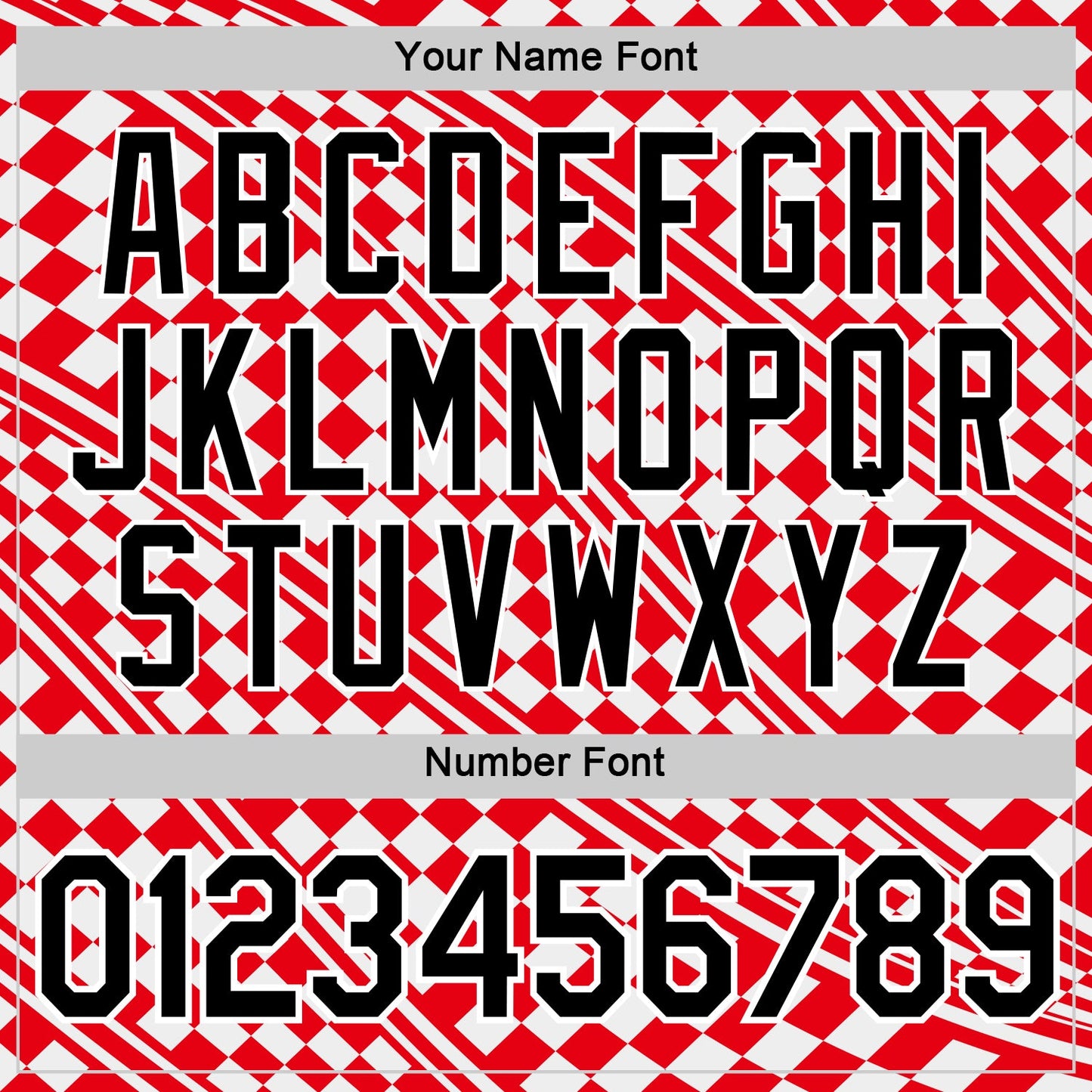 Custom Red Black-White Croatia Plaid Performance T-Shirt view 4