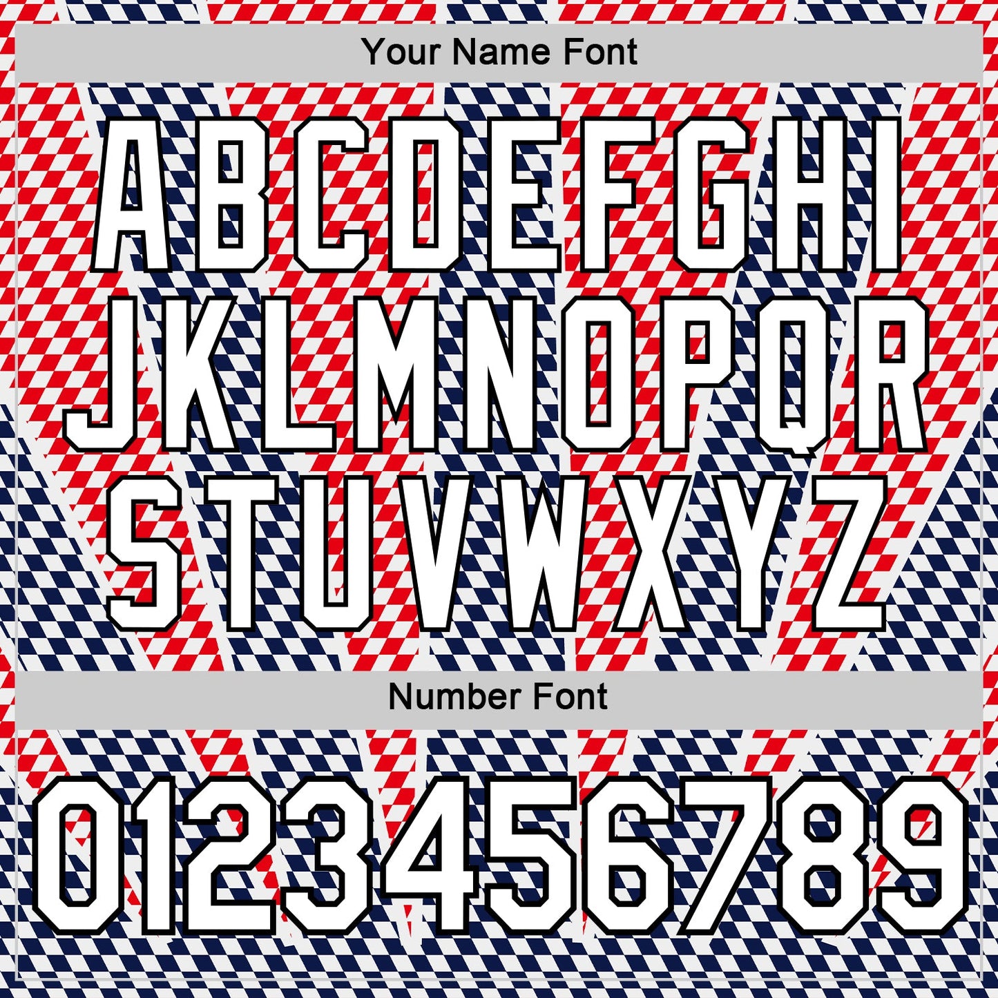 Custom White Black Red-Navy Croatia Plaid Performance T-Shirt view 4
