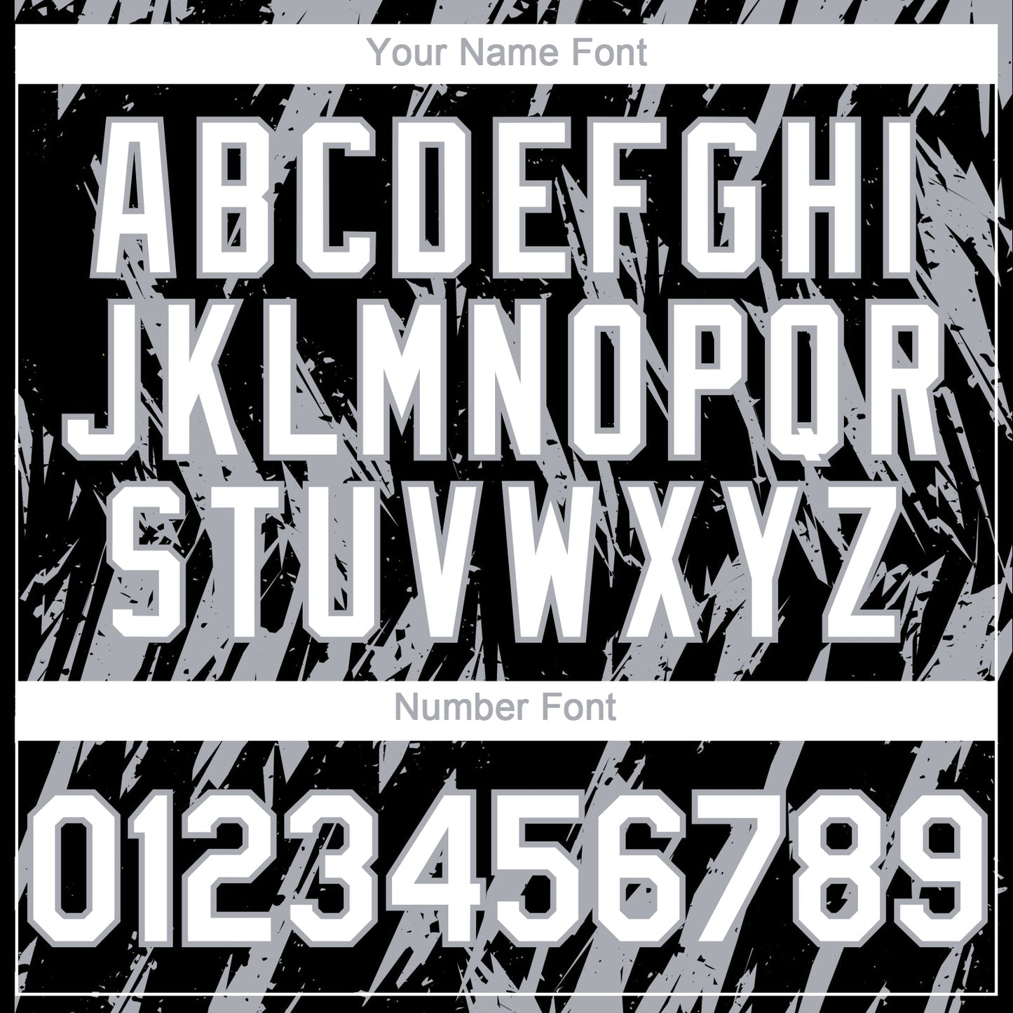 Custom Black White-Gray Splatter Torn Sharp Brush Stroke Authentic Baseball Jersey view 5