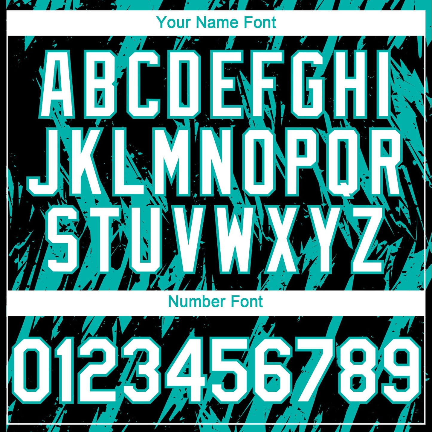 Custom Black White-Aqua Splatter Torn Sharp Brush Stroke Authentic Baseball Jersey view 5