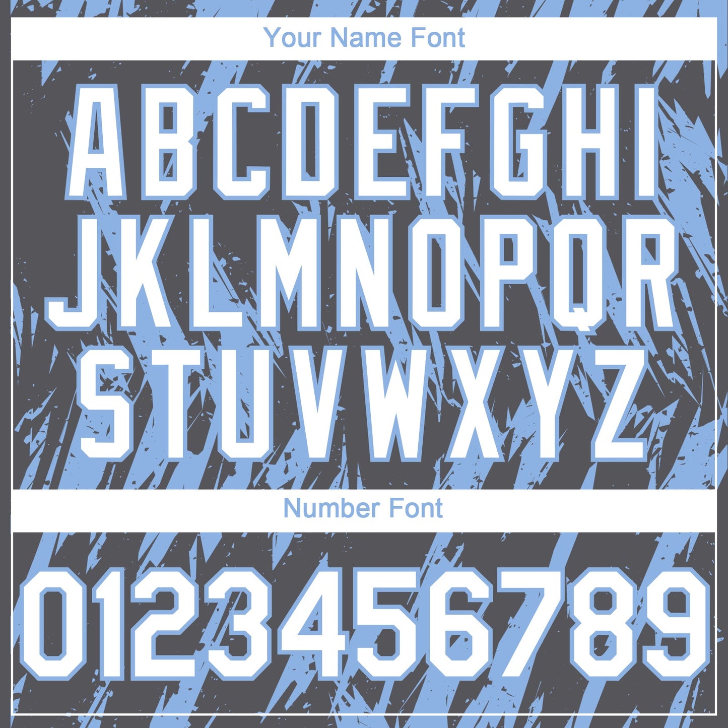 Custom Steel Gray White-Light Blue Splatter Torn Sharp Brush Stroke Authentic Baseball Jersey view 5