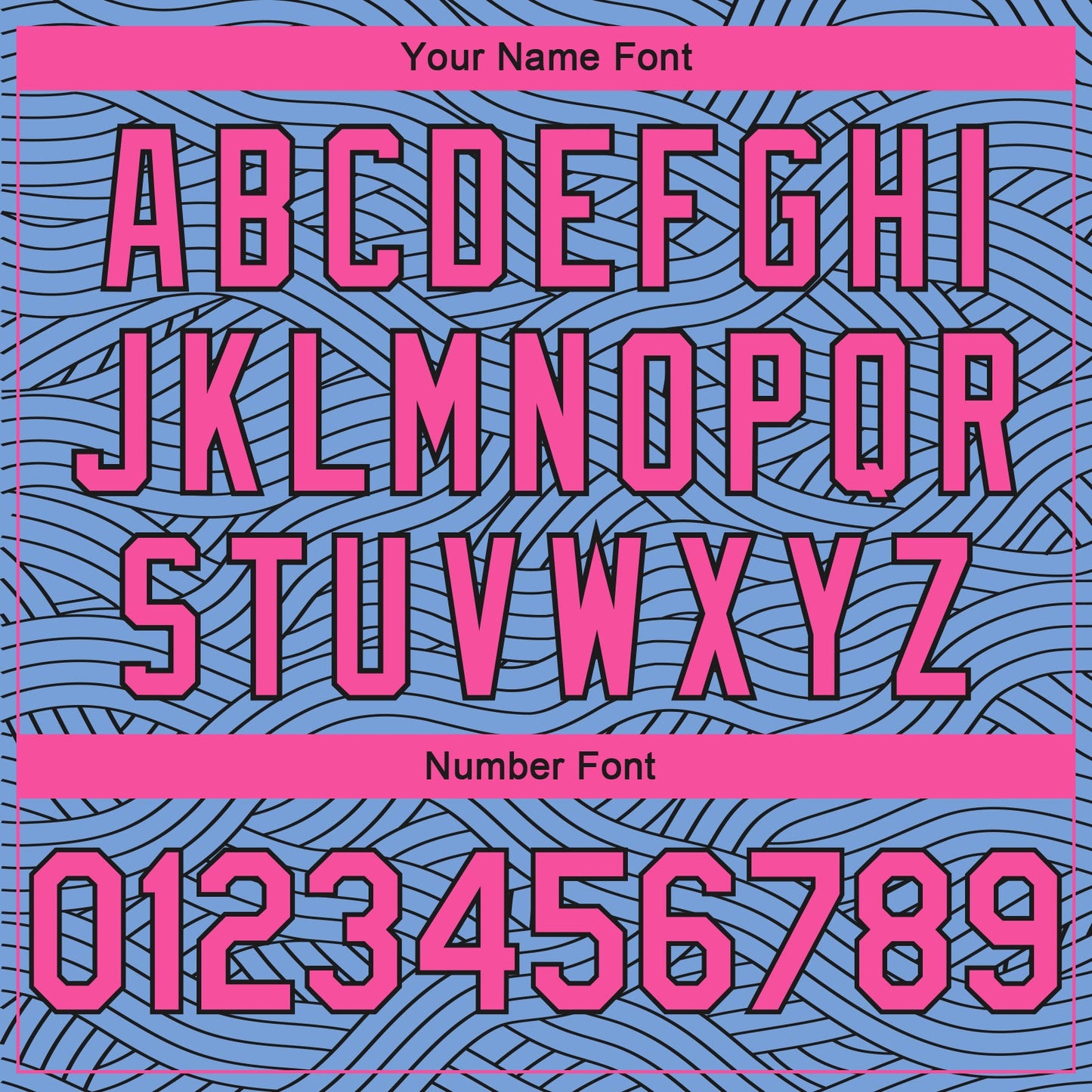 Custom Light Blue Pink-Black Authentic City Edition Basketball Jersey view 4