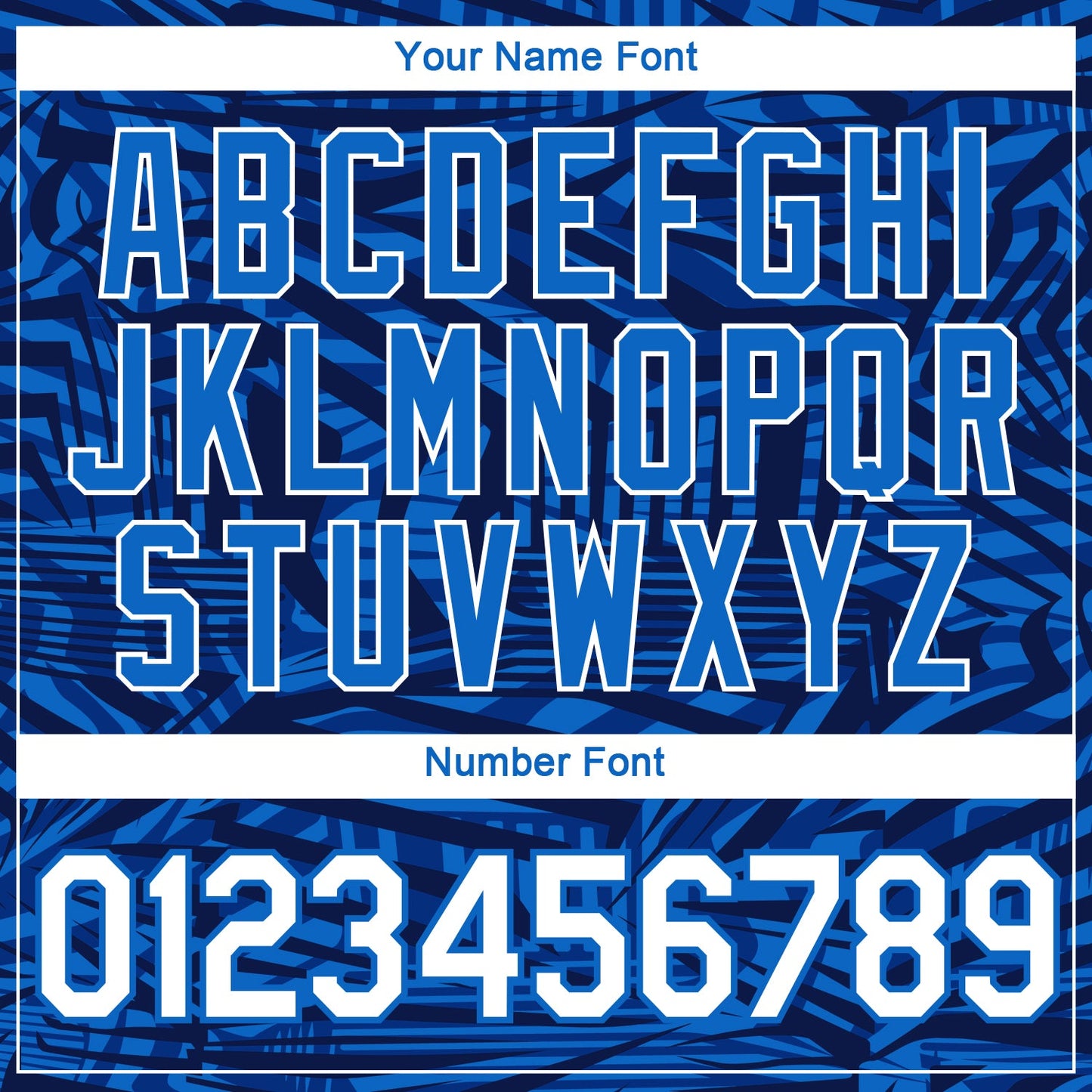 Custom Navy White Royal-Blue Hard Slash Abstract Geometric Performance T-Shirt view 4