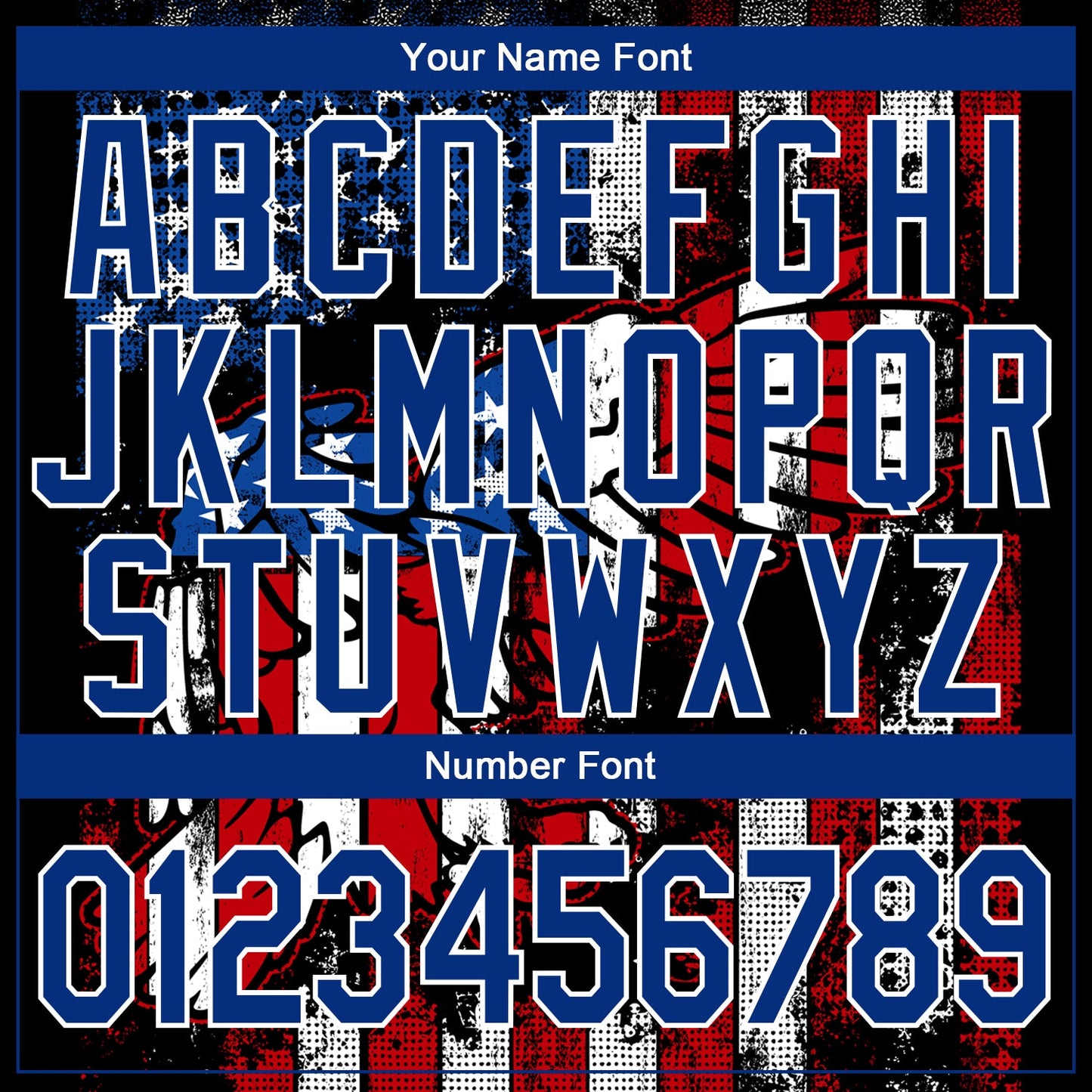 Custom Black Red-White 3D American Flag Fashion Performance T-Shirt view 4