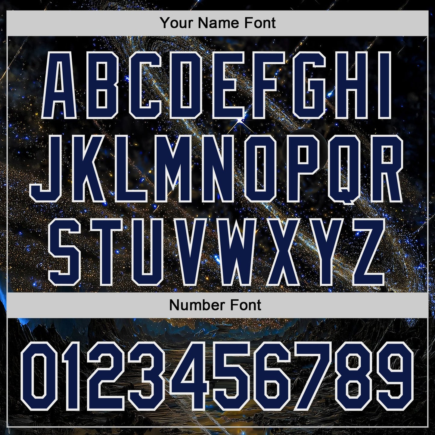 Custom Black Navy-White Galaxy Star Authentic Baseball Jersey view 5